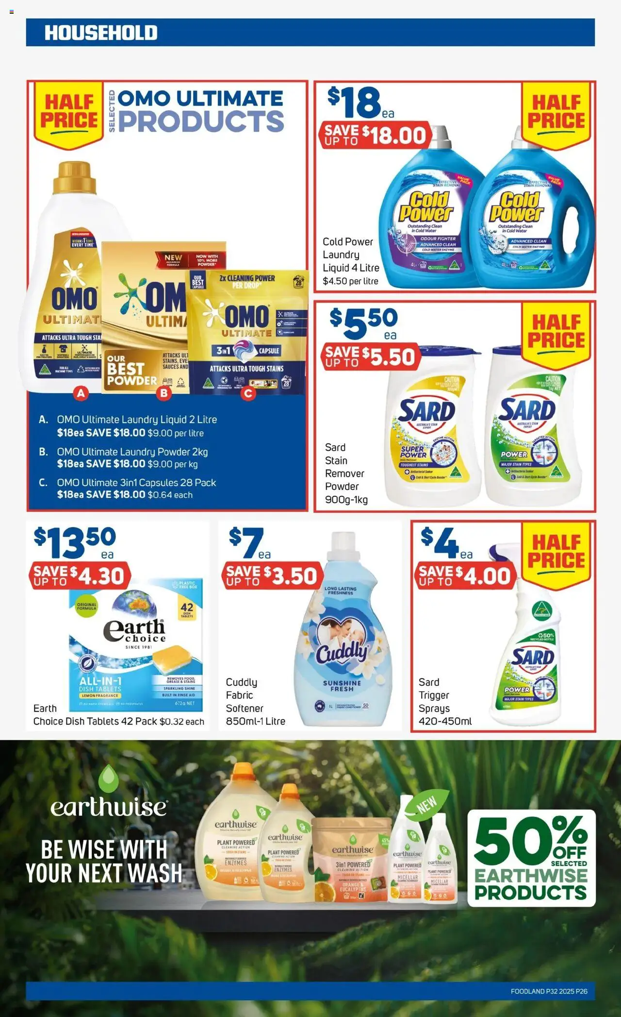 Foodland catalogue - valid from 06.08.2025 | Page: 26 | Products: Powder, Plant, Water, Tablets