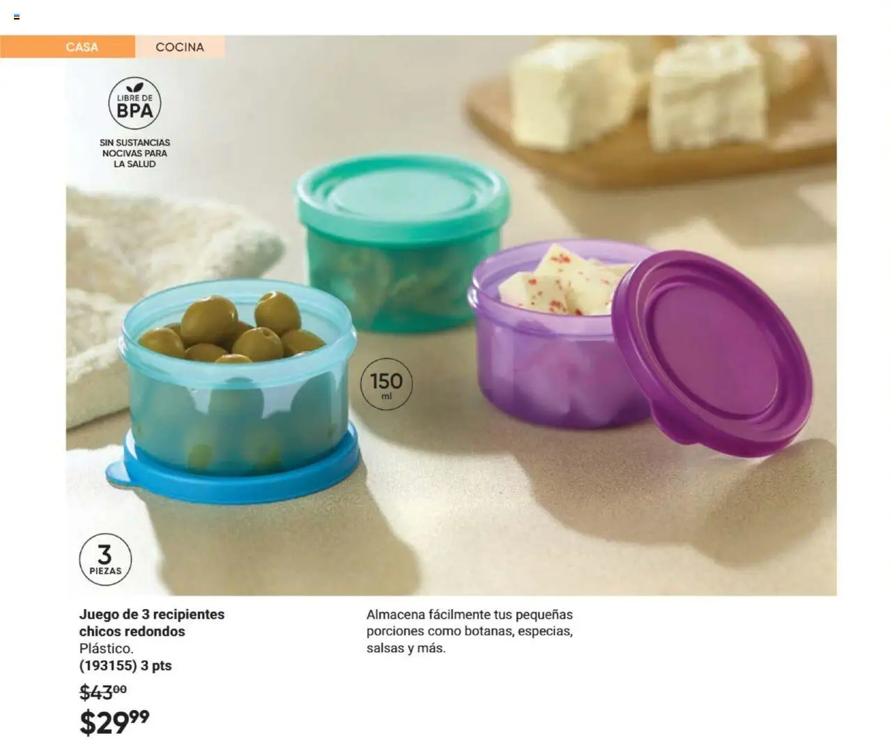 Nuevas ofertas de AVON válidas en toda la República Mexicana desde el 09.10.2025. ¡Encuentra las mejores ofertas en AVON - Casa & Estilo 16 2025! | Página: 44 | Productos: Juego, Cocina