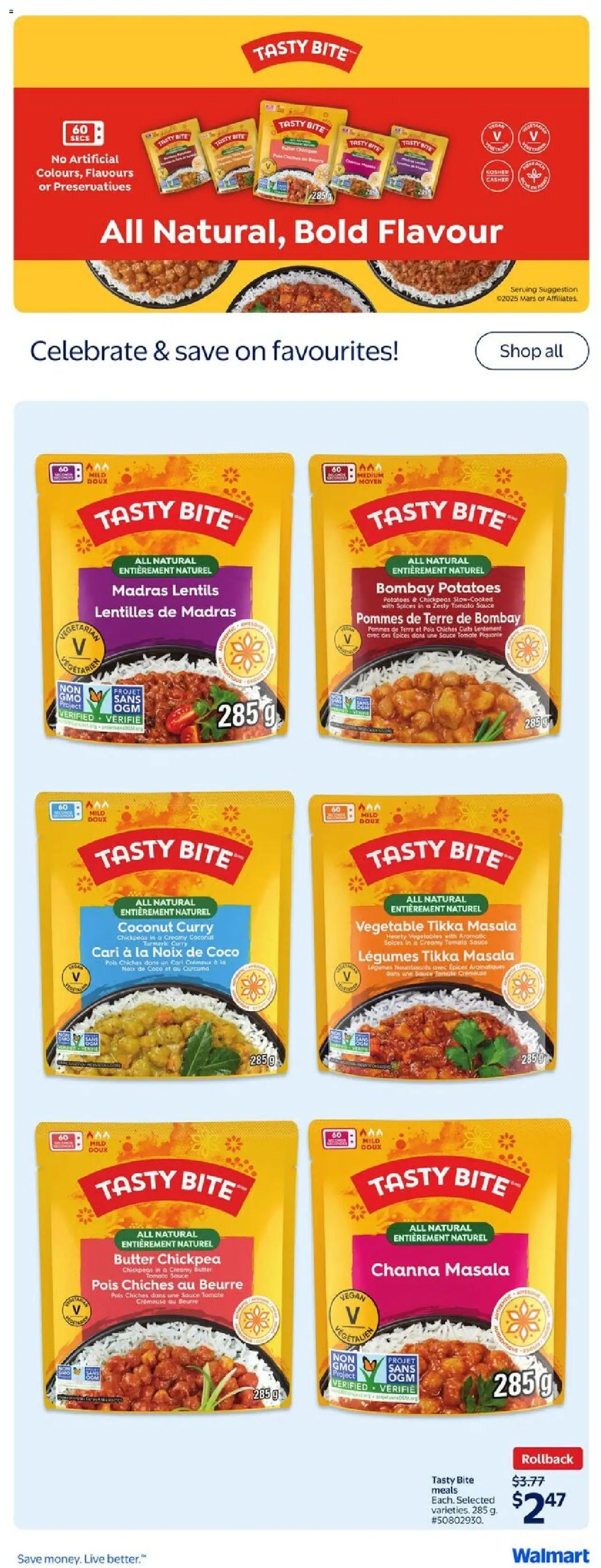Walmart flyer valid from 16.10.2025 | Page: 21 | Products: Potatoes, Butter