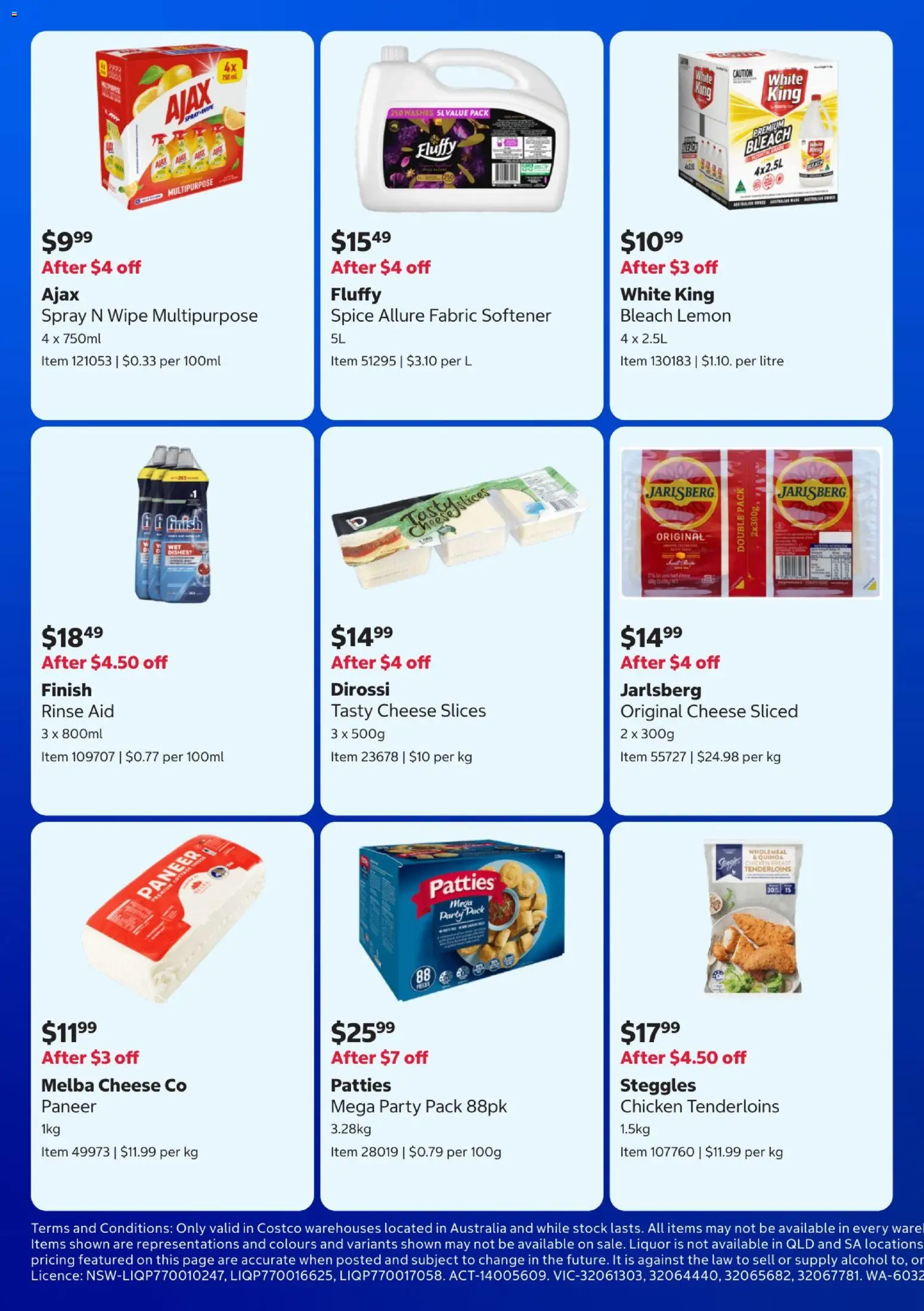 Costco catalogue - valid from 13.04.2026 | Page: 10 | Products: Cheese, Chicken, Fabric softener, Multipurpose