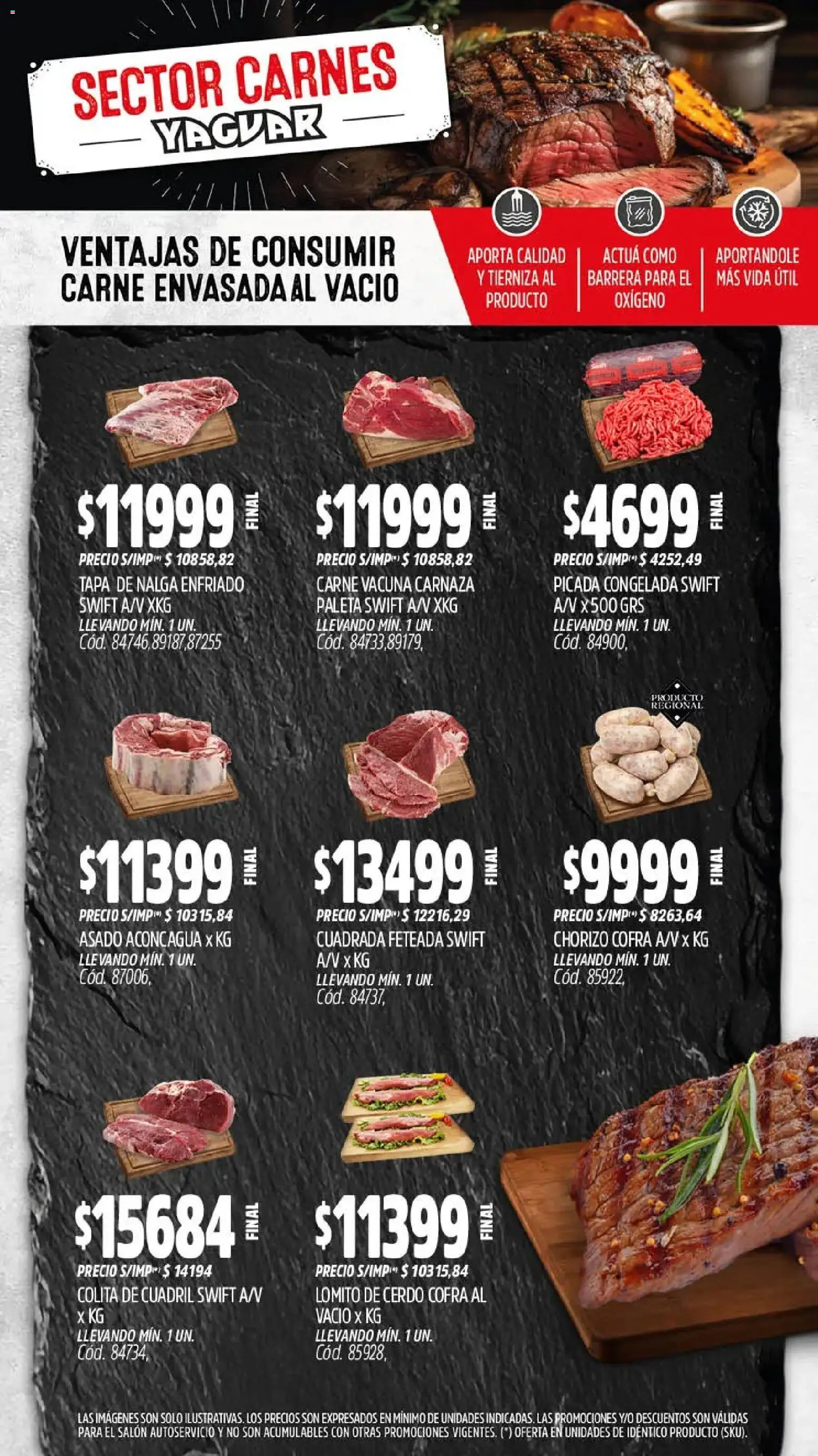 Yaguar - Oferta Semanal Misiones │ válido desde el 16.02.2026 | Página: 4 | Productos: Paleta, Chorizo, Cerdo