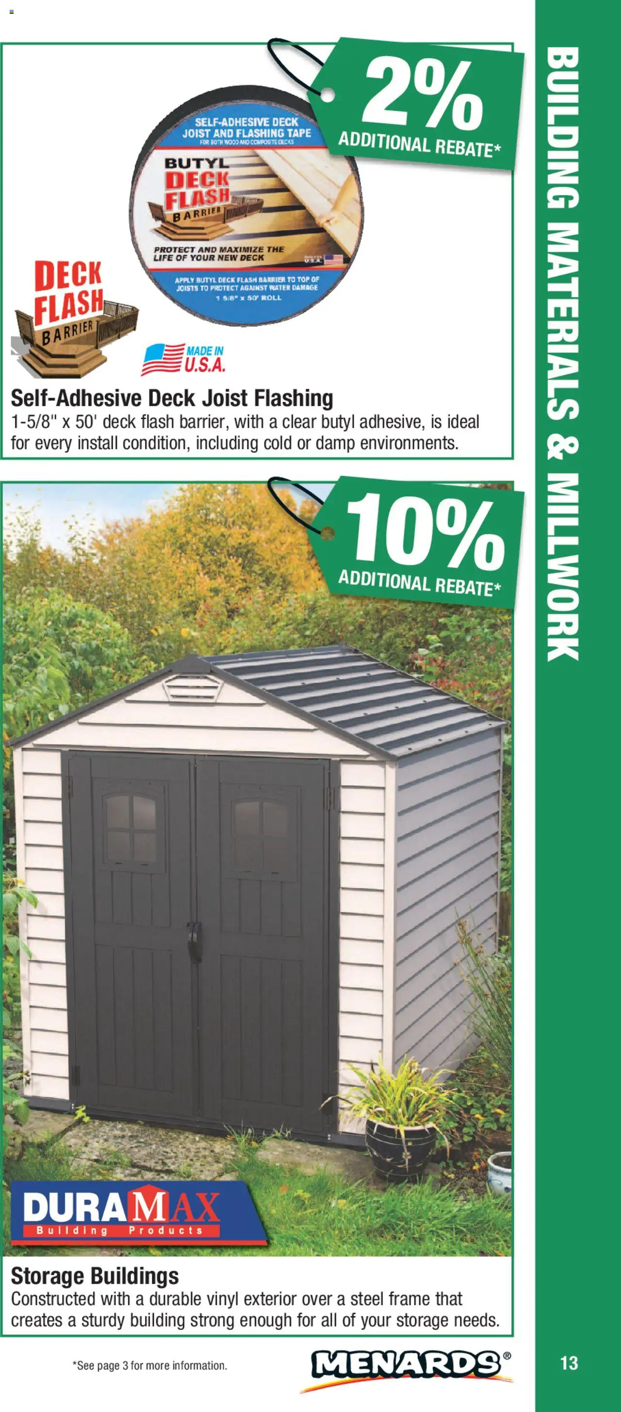 Menards Contractor Catalog - valid from 01.01.2025 | Page: 13 | Products: Water