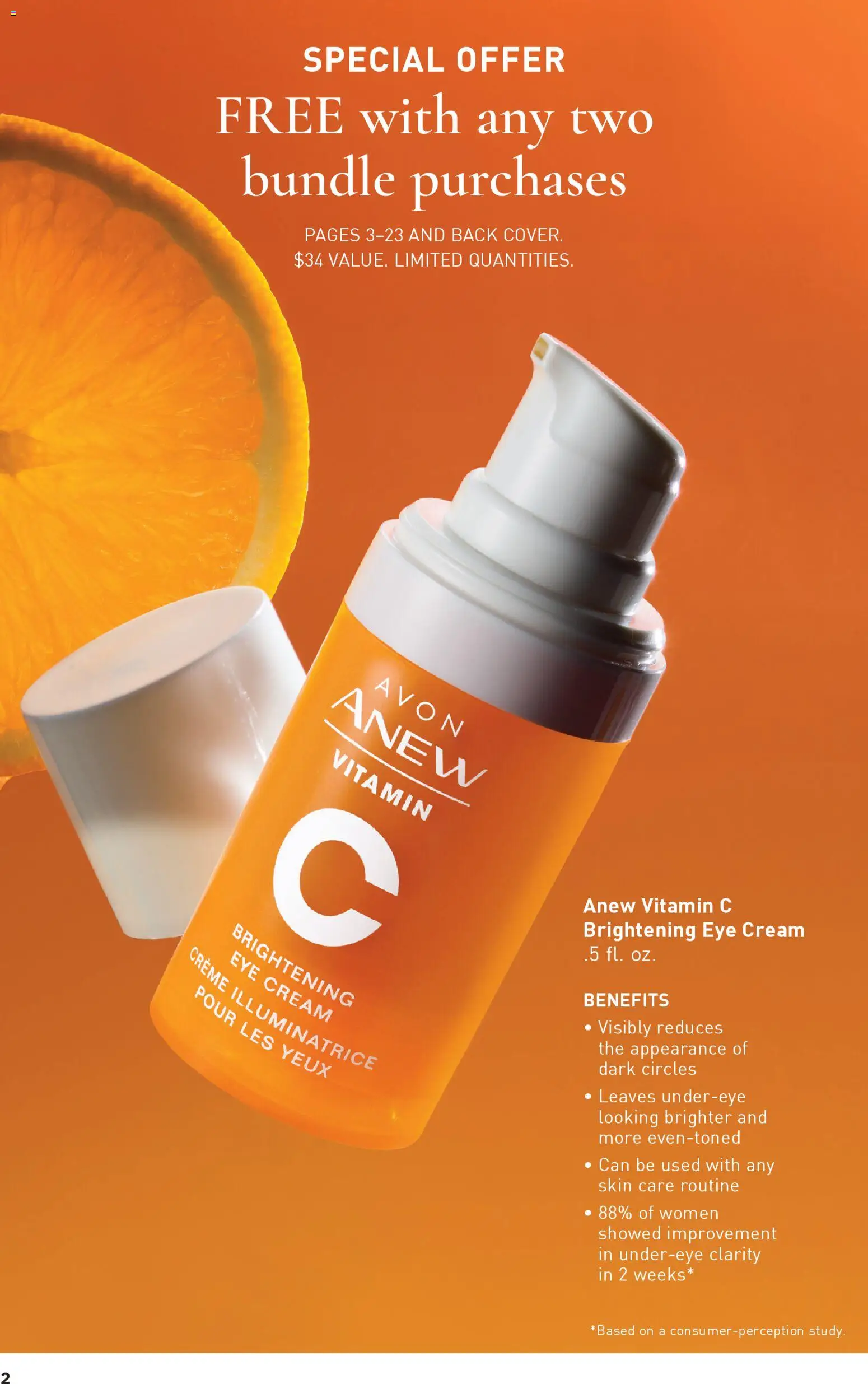 Avon Good Buys Flyer - valid from 25.03.2026 | Page: 2 | Products: Vitamin, Eye Cream, Cream