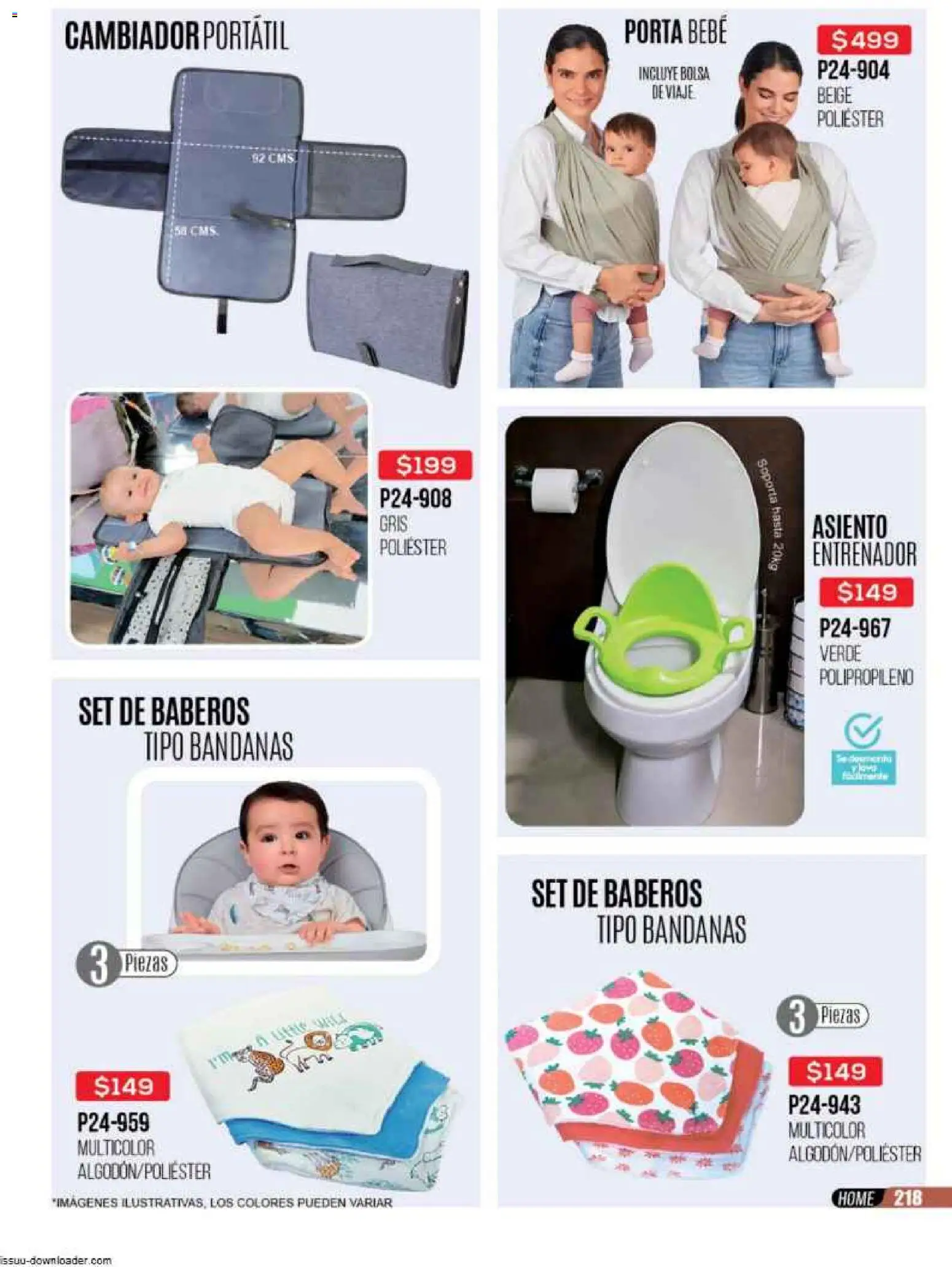 Nuevas ofertas de Cklass válidas en toda la República Mexicana desde el 31.10.2025. ¡Encuentra las mejores ofertas en Cklass catálogo Super Rebajas Ropa! | Página: 221 | Productos: Bolsa, Cambiador