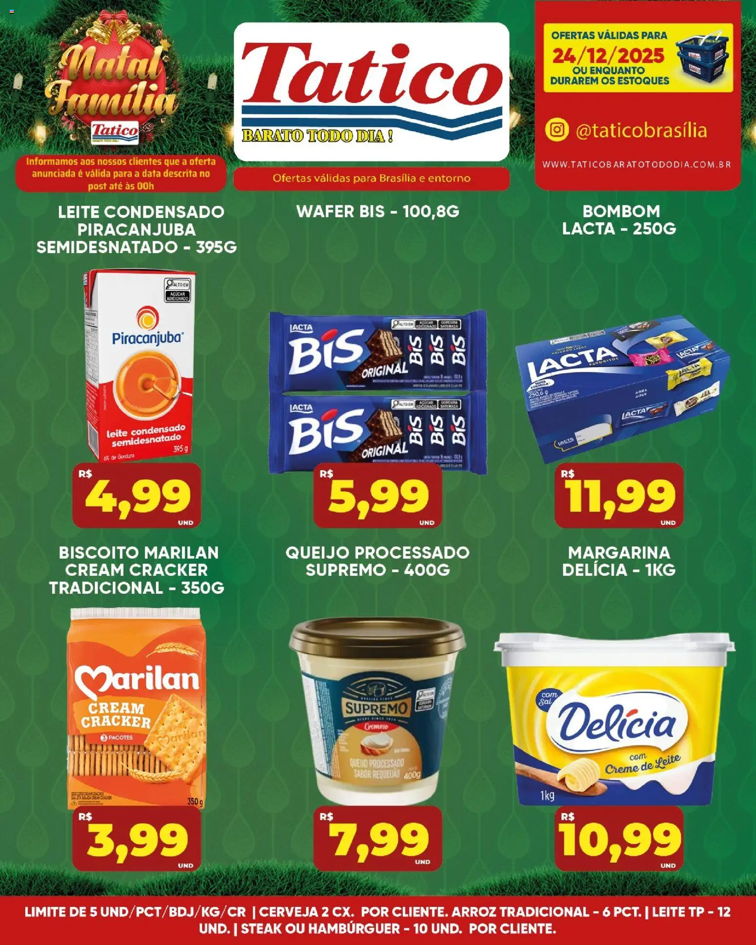 Tatico Folheto - válido de 24.12.2025 | Página: 36 | Produtos: Biscoito, Arroz, Açúcar, Cream cracker