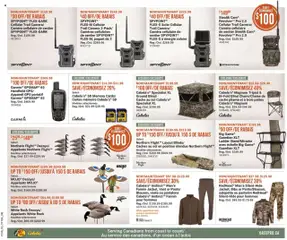 Preview of Cabelas weekly flyer / circulaire from shop Cabelas valid from 09.10.2025 | Page: 4 | Products: Camera, Vest