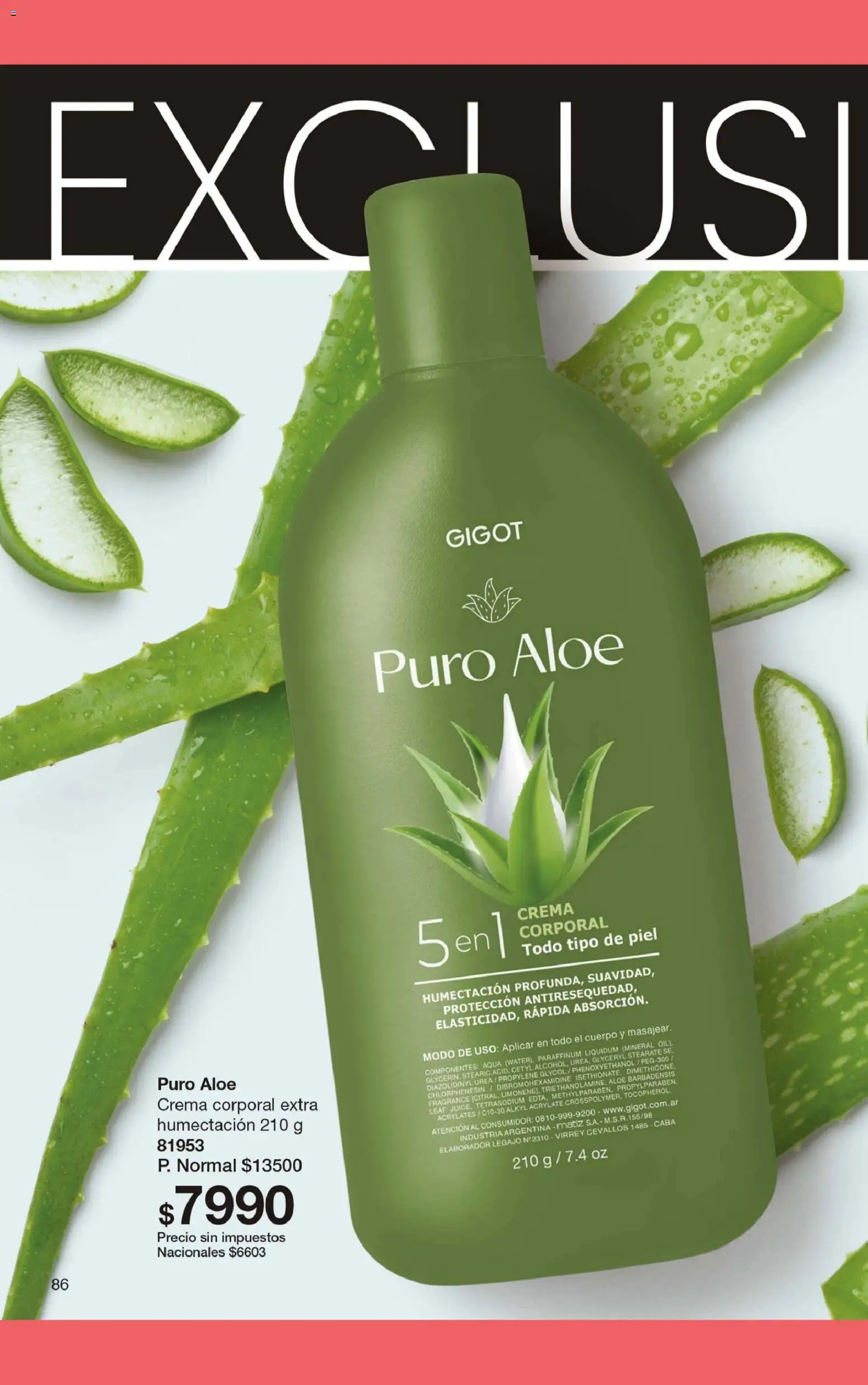 Gigot - CAMPAÑA 05 │ válido desde el 28.02.2026 | Página: 84 | Productos: Crema