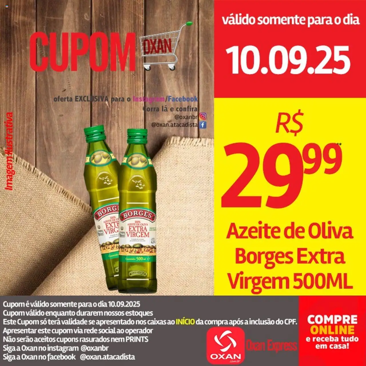Oxan Atacadista Folheto - válido de 10.09.2025 | Página: 5 | Produtos: Azeite