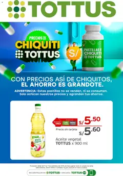 Vista previa de folleto Tottus - Catalogo Chiquititottus de la Tottus válido desde 11.09.2025
