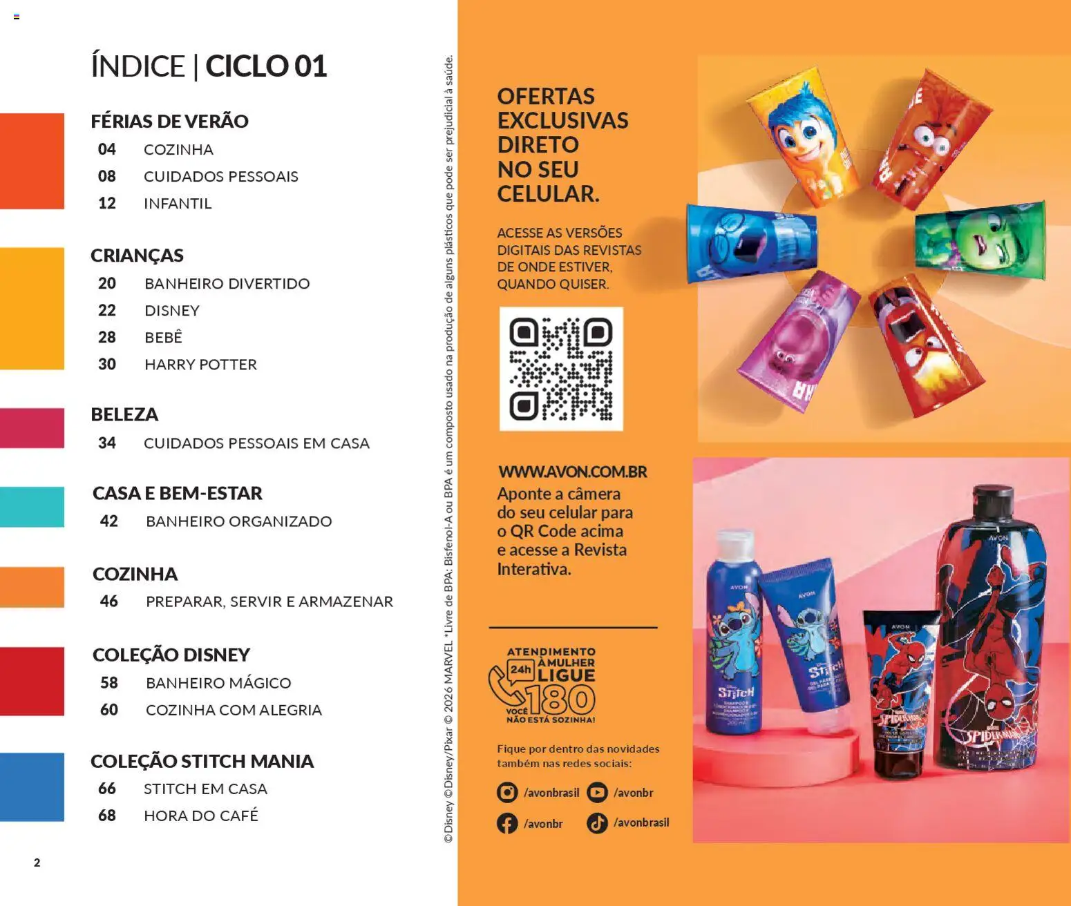 Avon Folheto - válido de 19.12.2025 | Página: 2 | Produtos: Celular, Revista, Café, Câmera