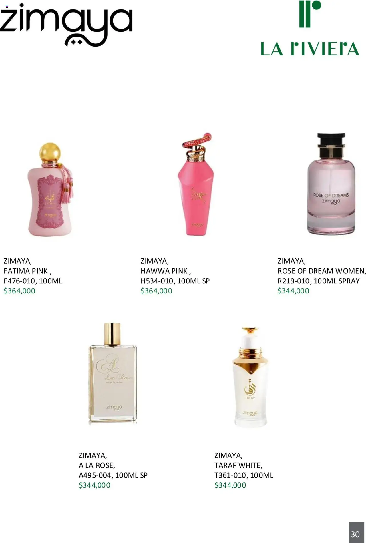 La riviera revista - valida desde el 01.10.2025 | Página: 30