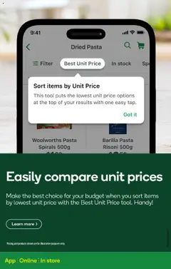 Preview of Weekly catalogue Woolworths NSW 20/10 - valid from 22.10.2025 | Page: 55 | Products: Pasta