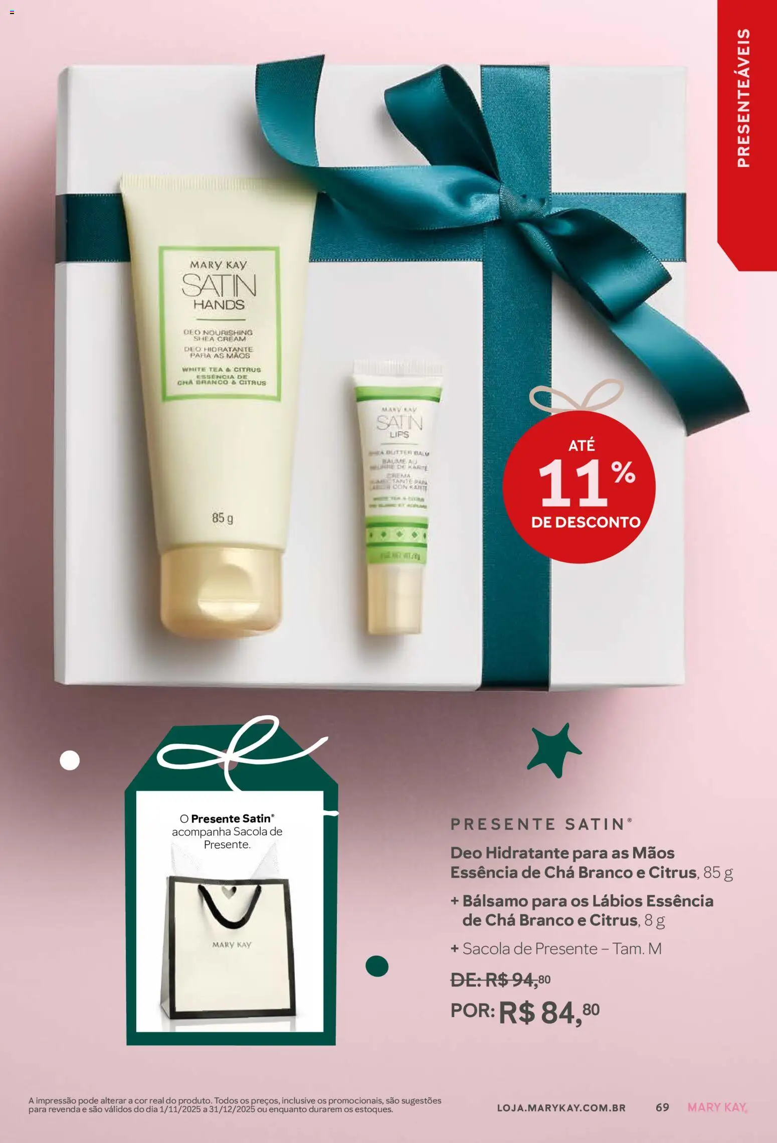 Mary Kay Folheto - válido de 01.11.2025 | Página: 69 | Produtos: Chá
