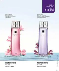 Catálogo L'Bel Campaña 15 │ válido desde el 15.09.2025 | Página: 23 | Productos: Body, Almendras