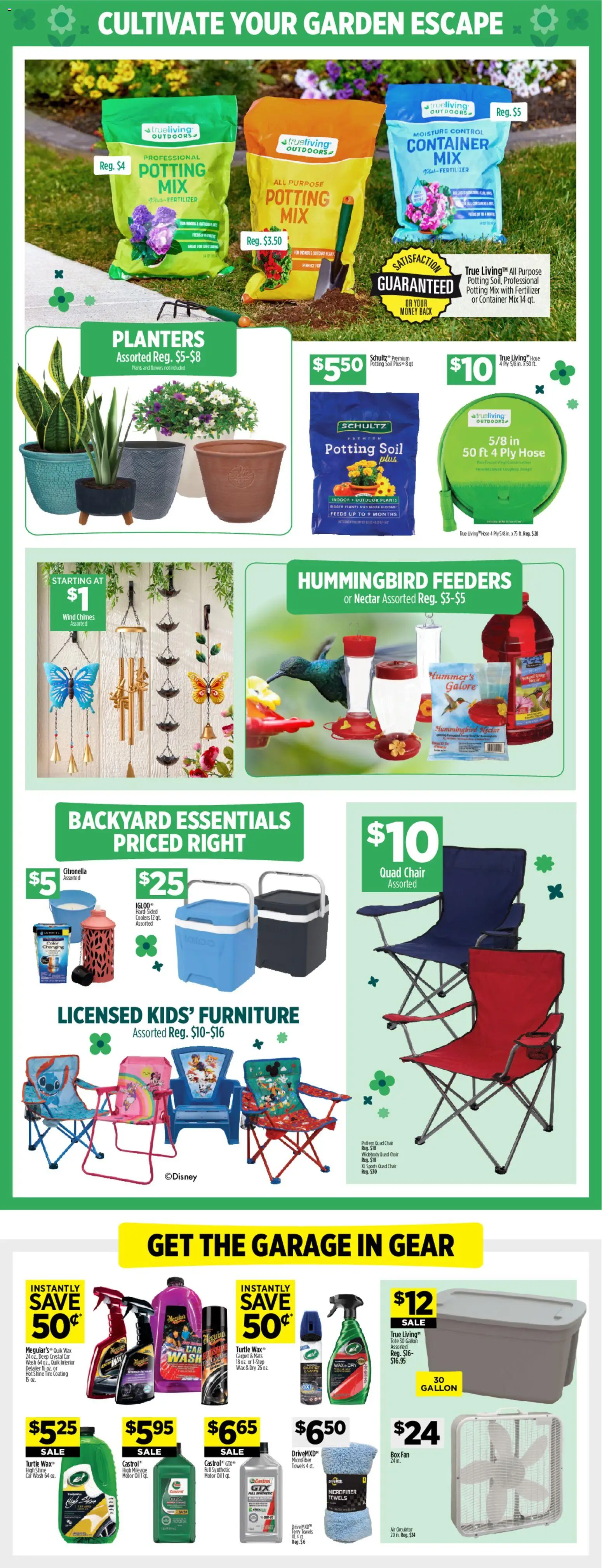 Dollar General Weekly Ad - valid from 05.04.2026 | Page: 15 | Products: Chair, Box, Carpet, Tire