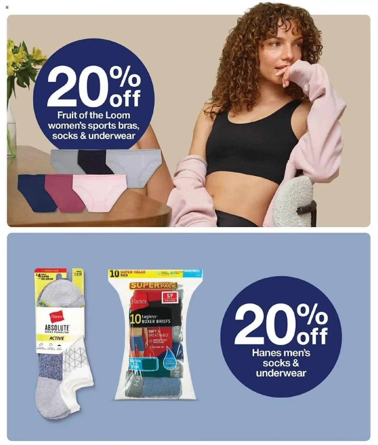 Target Weekly Ad - valid from 10.08.2025 | Page: 18 | Products: Underwear, Socks, Briefs