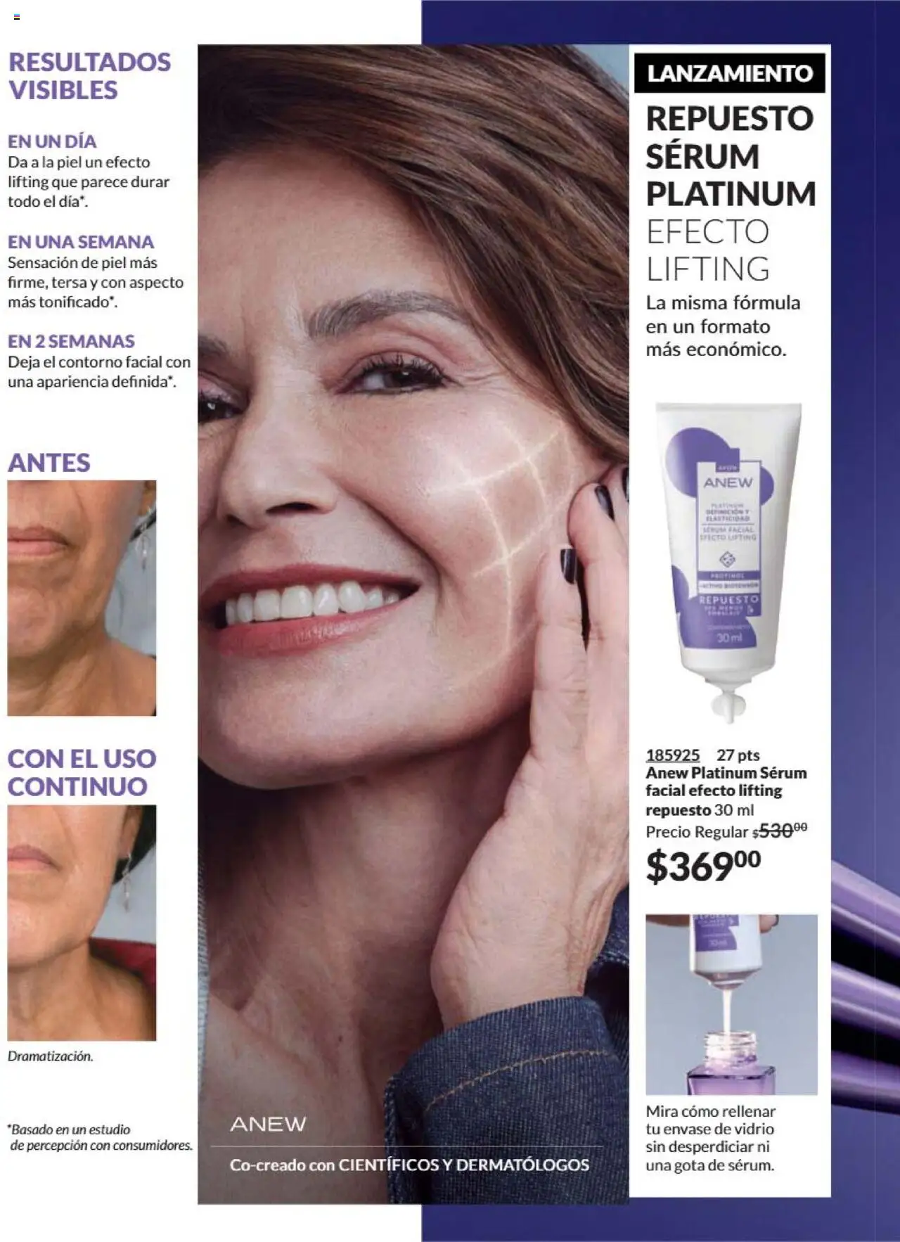 Nuevas ofertas de AVON válidas en toda la República Mexicana desde el 09.10.2025. ¡Encuentra las mejores ofertas en AVON - Campaña 16 2025! | Página: 6 | Productos: Serum, Contorno