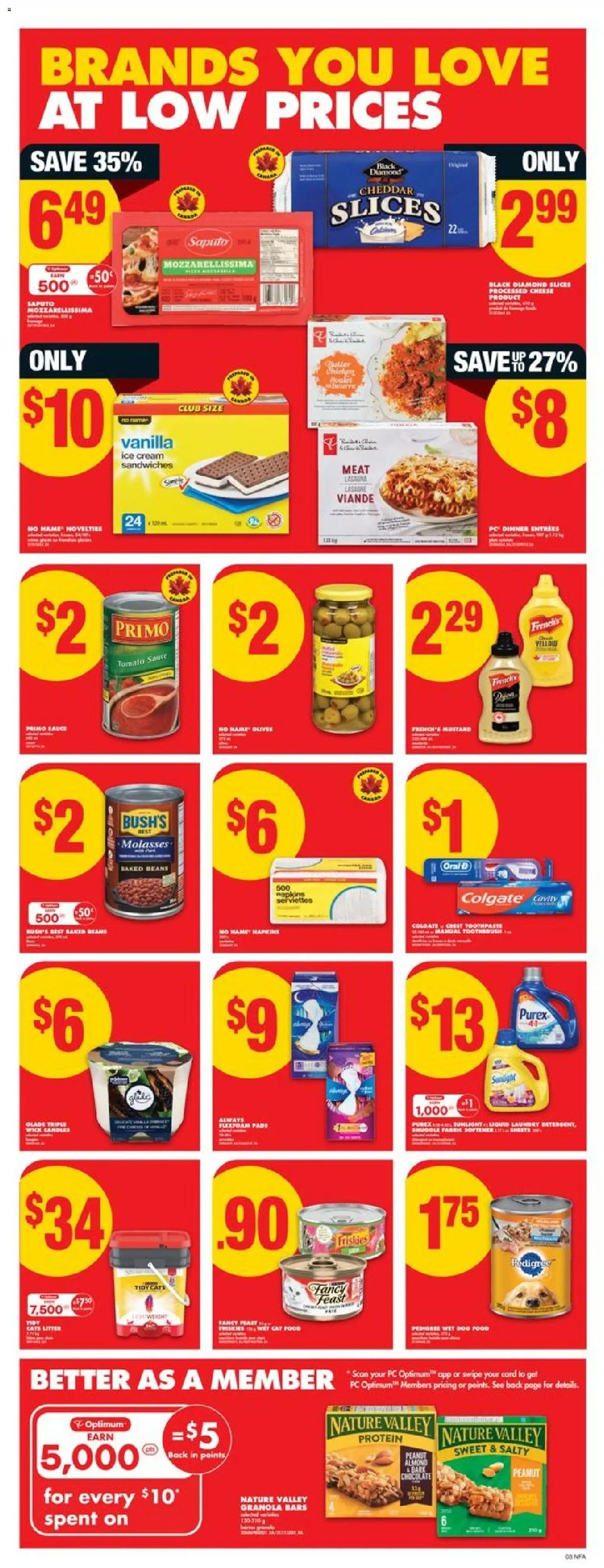 No Frills flyer valid from 27.11.2025 | Page: 4 | Products: Cream, Detergent, Cheese, Pizza