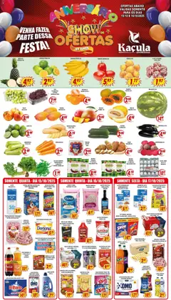 Kaçula - Ofertas Aniversário - Pré-Visualização do folheto da loja Kaçula, válido de 15.10.2025