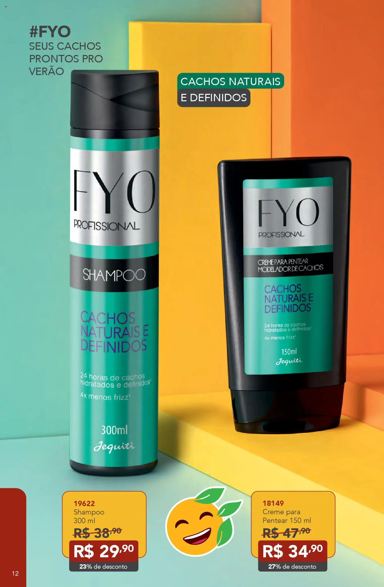 Jequiti Folheto - válido de 02.12.2025 | Página: 12 | Produtos: Shampoo, Creme, Creme para pentear