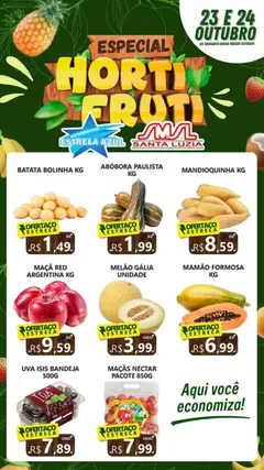 Estrela Azul - Ofertas Hortifruti - Pré-Visualização do folheto da loja Estrela Azul, válido de 23.10.2025
