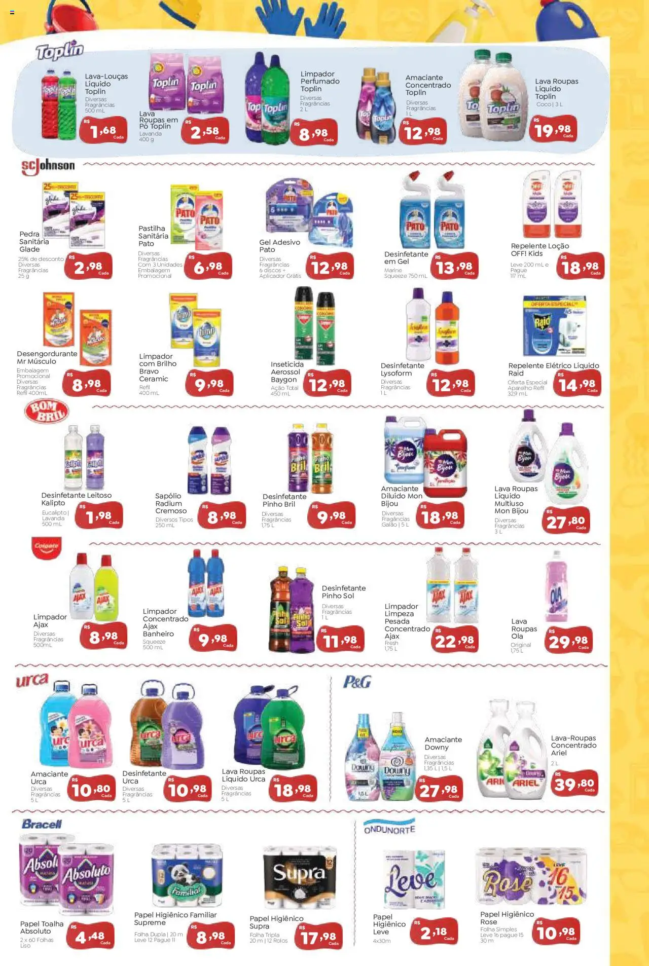 Novo Atacarejo Folheto - válido de 12.09.2025 | Página: 3 | Produtos: Coco, Ariel, Repelente, Papel higiênico