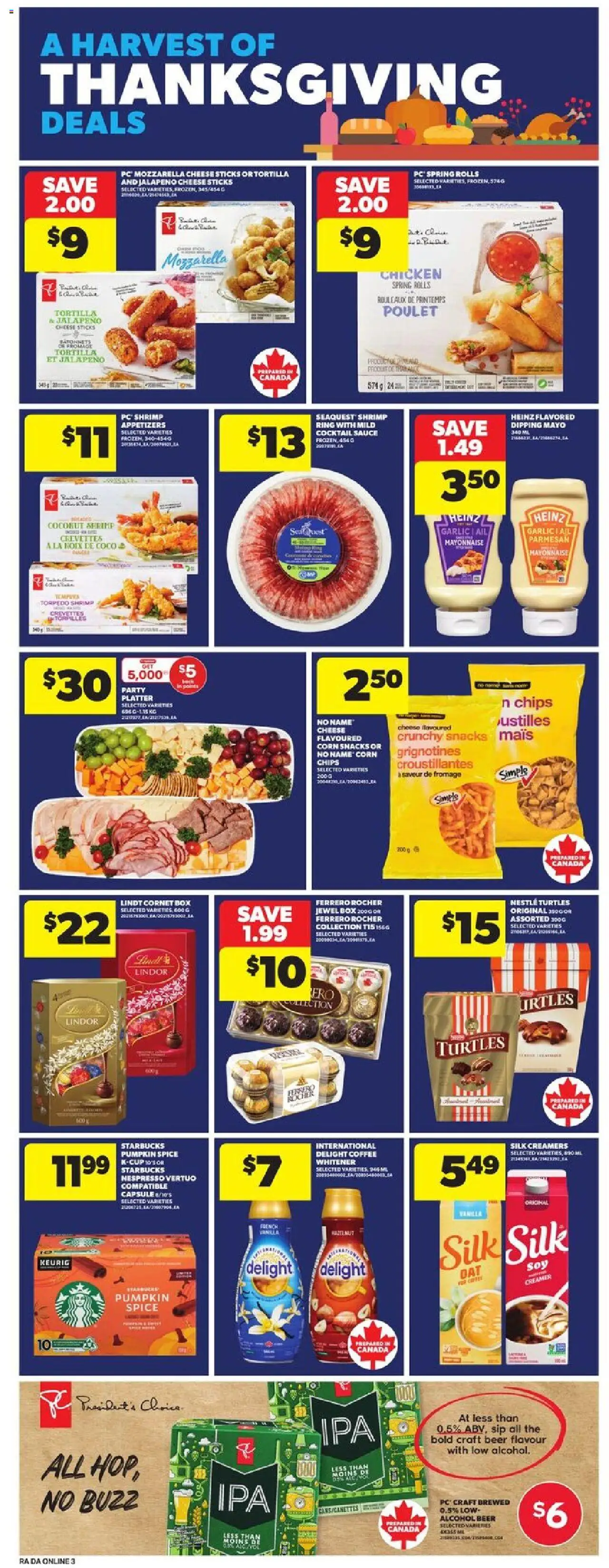 Atlantic Superstore flyer valid from 09.10.2025 | Page: 12 | Products: Chips, Box, Beer, Chicken