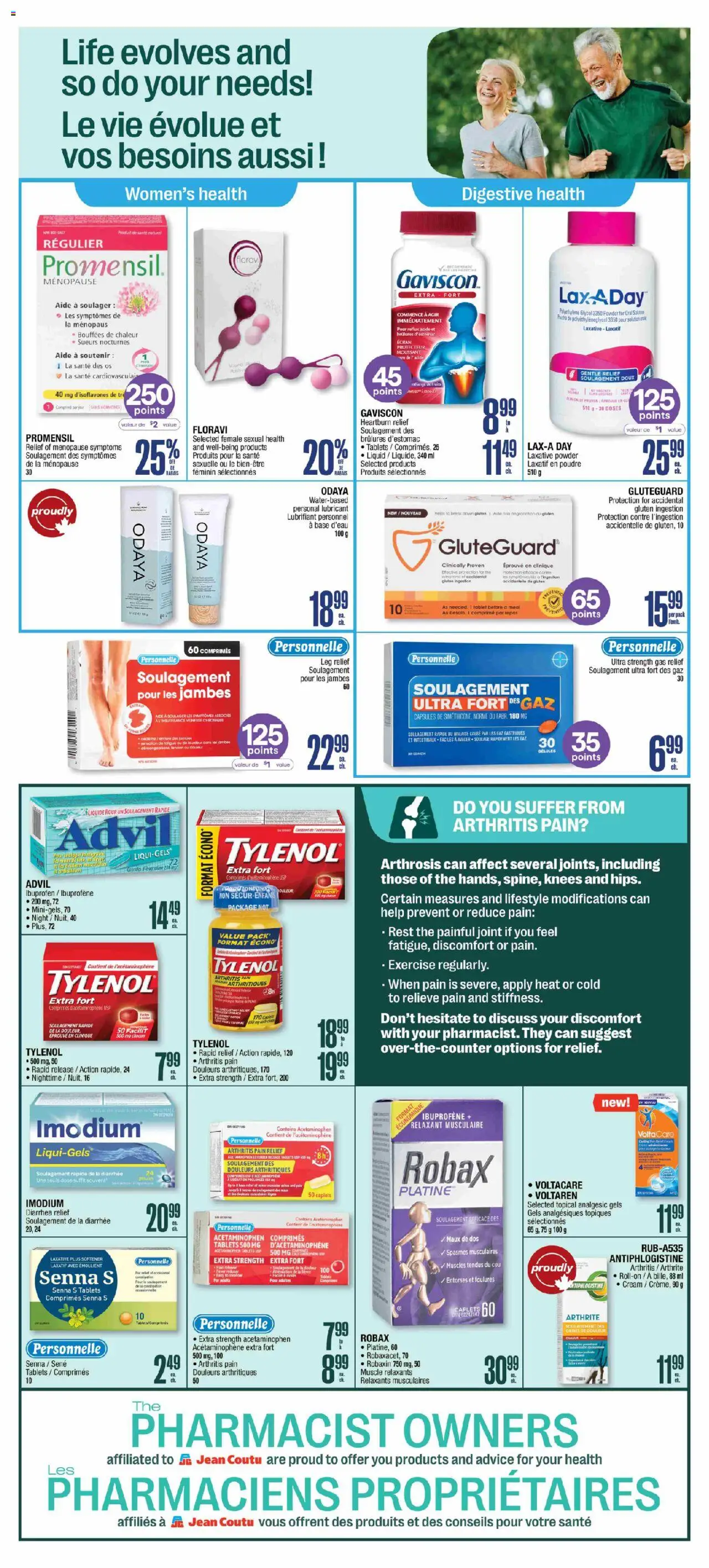 Jean Coutu flyer valid from 25.09.2025 | Page: 9 | Products: Cream, Tablet, Powder