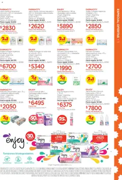 Farmacity catálogo │ válido desde el 01.08.2025 | Página: 11 | Productos: Toallas, Caja, Espuma, Copa menstrual