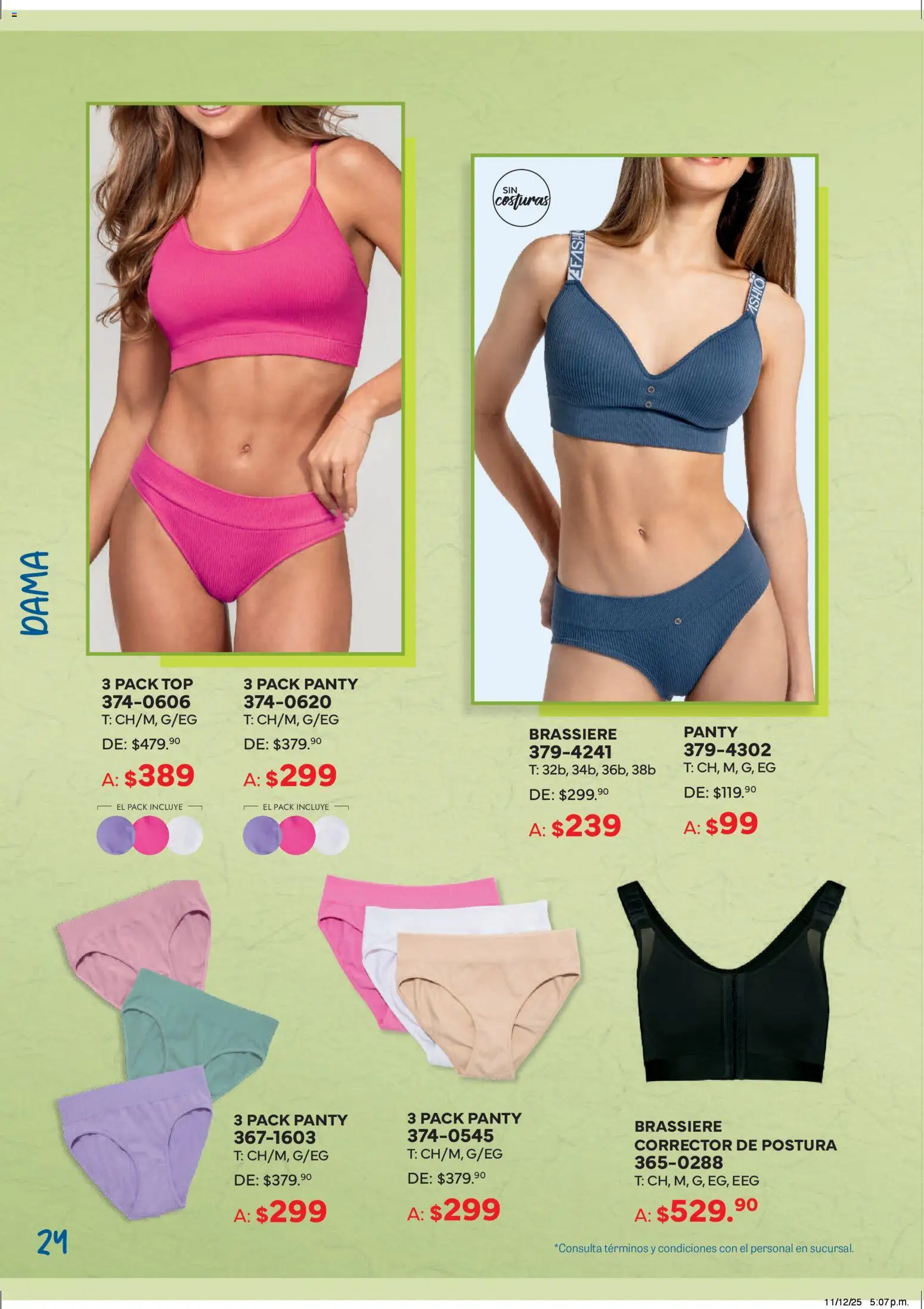 Nuevas ofertas de Andrea válidas en toda la República Mexicana desde el 21.12.2025. ¡Encuentra las mejores ofertas en Andrea catálogo Cumple tus Propósitos! | Página: 24 | Productos: Top, Corrector