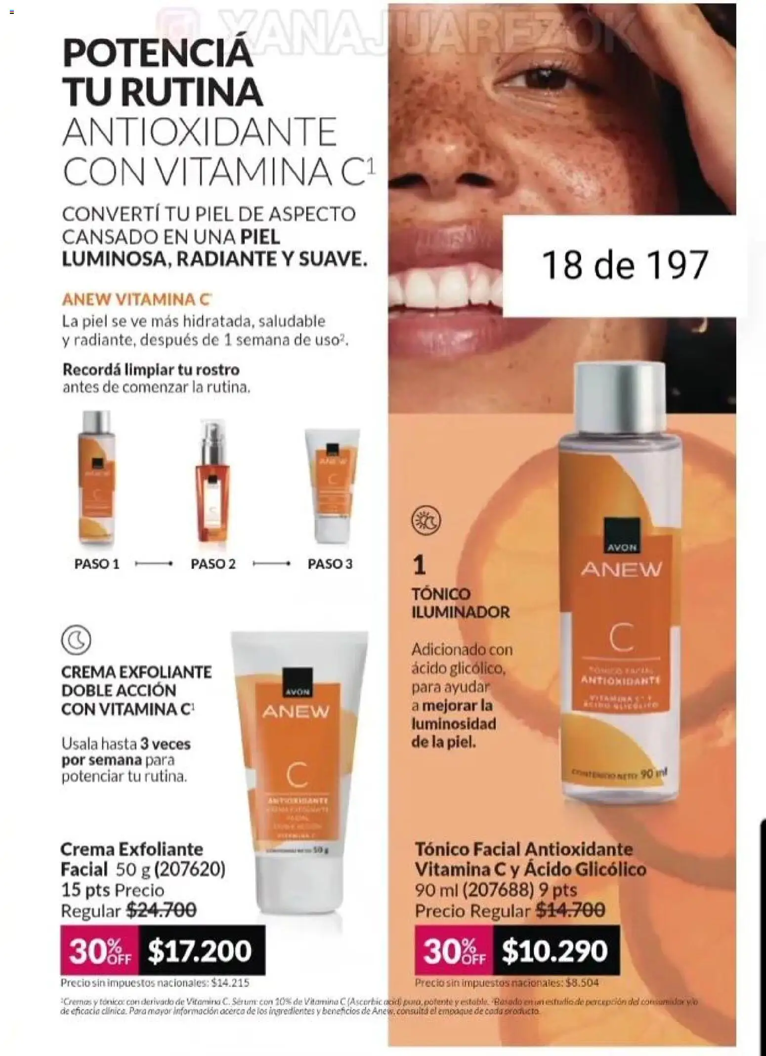 Catálogo AVON Campaña 15/2025 │ válido desde el 23.10.2025 | Página: 15 | Productos: Iluminador, Serum, Radiante, Crema