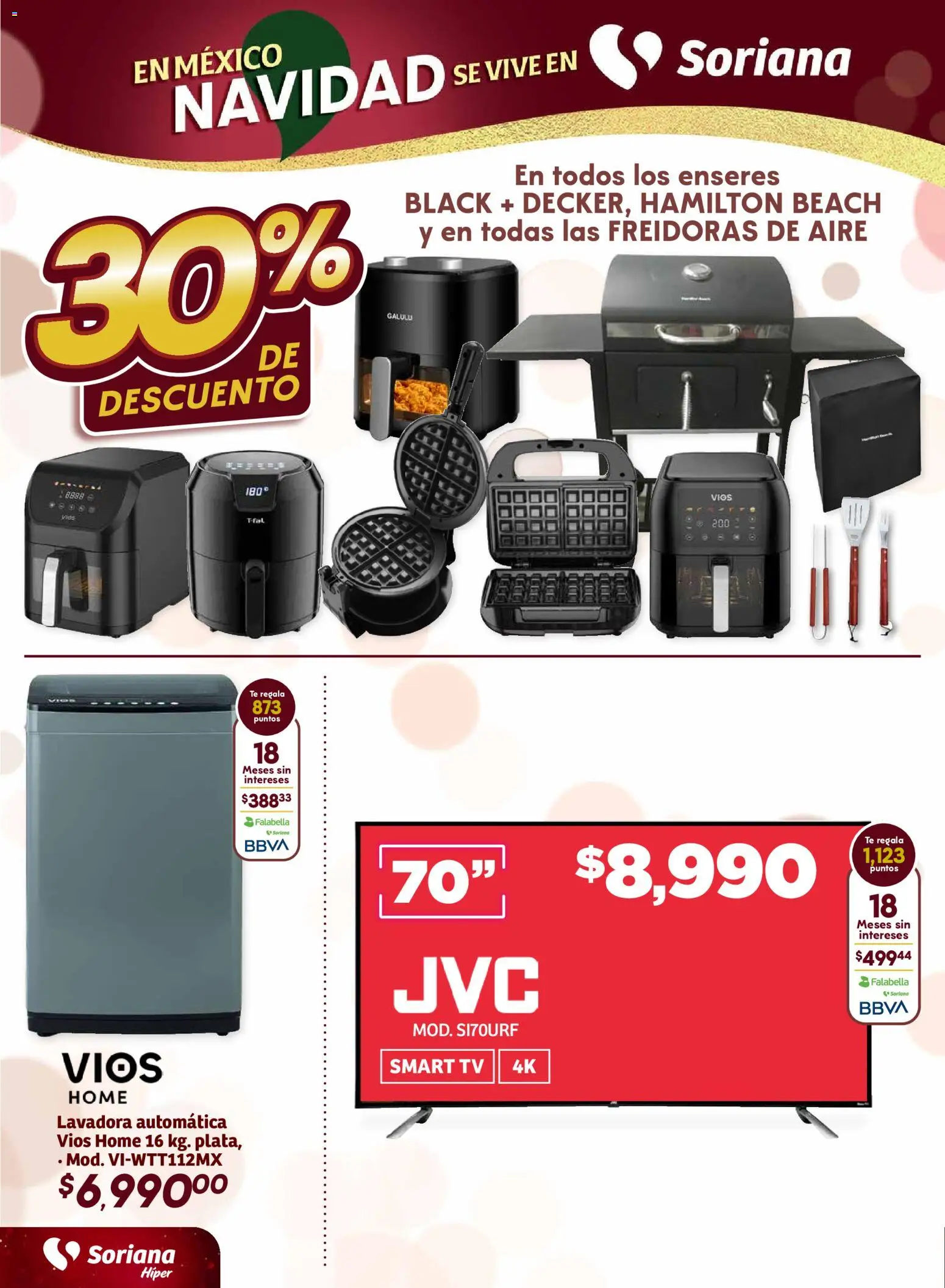 Nuevas ofertas de Soriana válidas en toda la República Mexicana desde el 04.12.2025. ¡Encuentra las mejores ofertas en Soriana - Fin de Semana Híper: Saltillo y Torreón! | Página: 6