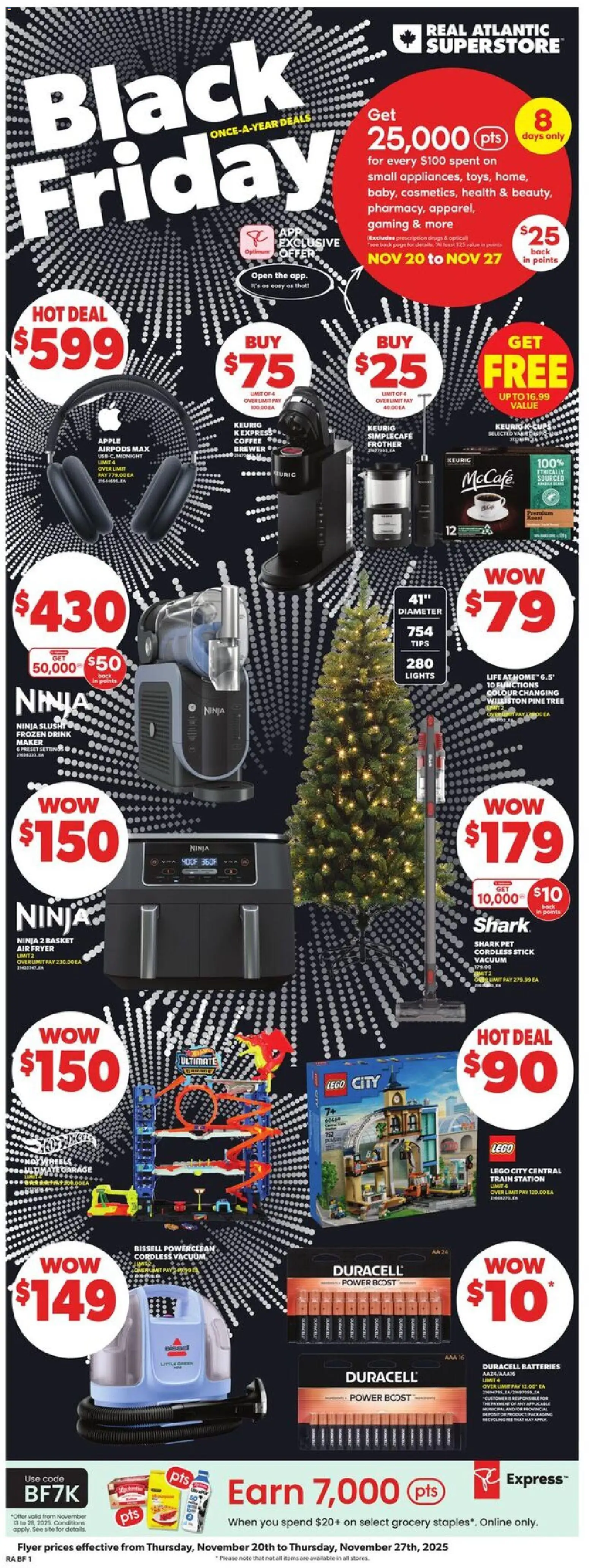 Atlantic Superstore flyer valid from 20.11.2025 | Page: 1 | Products: Basket, Coffee