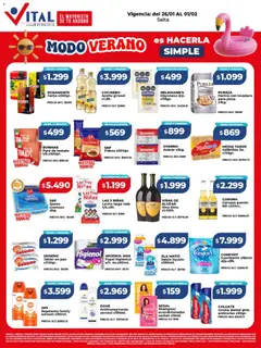 Vista previa Vital - Ofertas - Salta válido desde el 26.01.2026