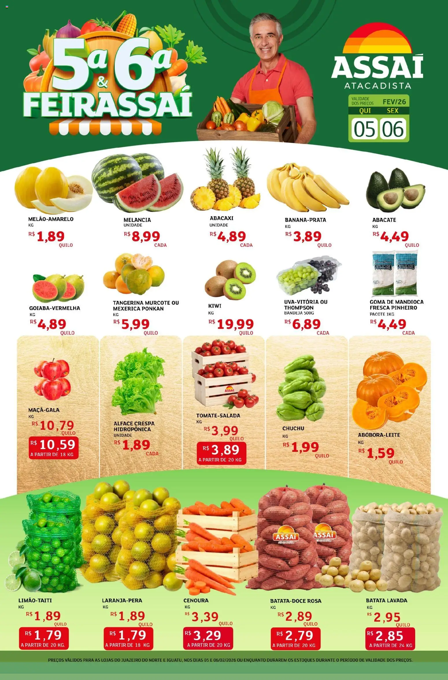 Assaí Atacadista Folheto - válido de 05.02.2026 | Página: 1