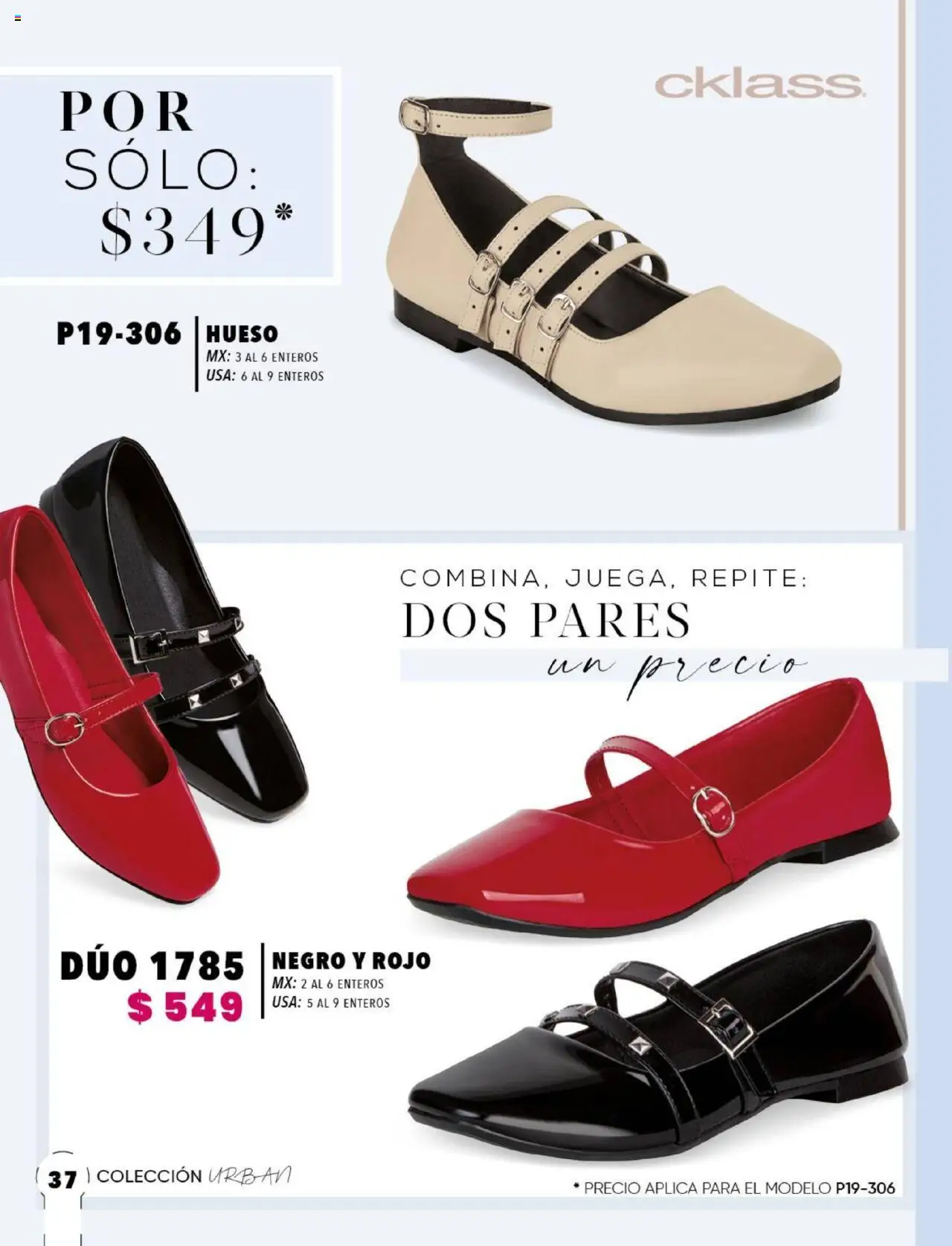 Nuevas ofertas de Cklass válidas en toda la República Mexicana desde el 15.08.2025. ¡Encuentra las mejores ofertas en Cklass - Catálogo Urban Week! | Página: 38