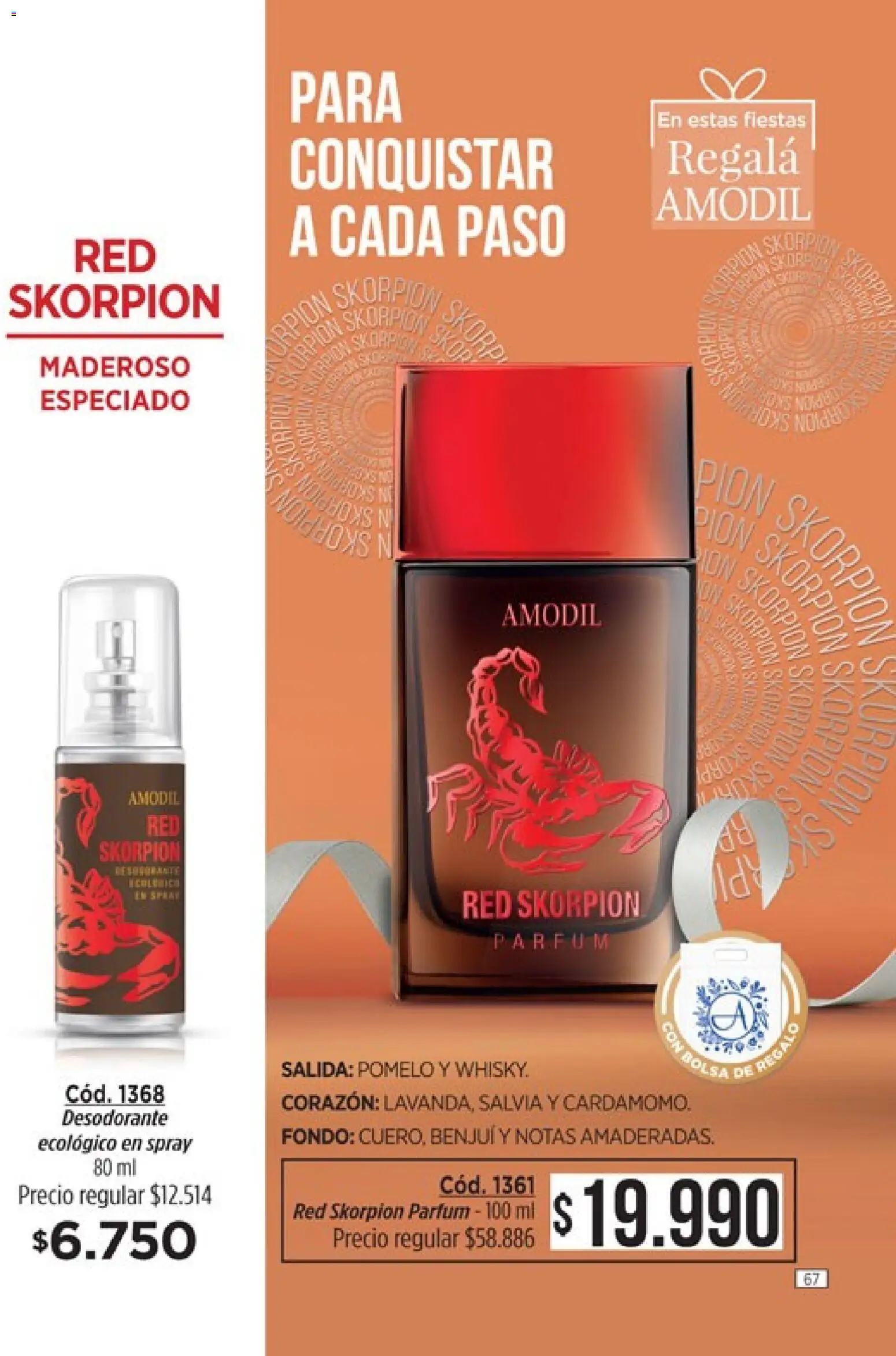 Amodil - Campaña 18/2025 │ válido desde el 30.11.2025 | Página: 67 | Productos: Bolsa, Desodorante, Pomelo