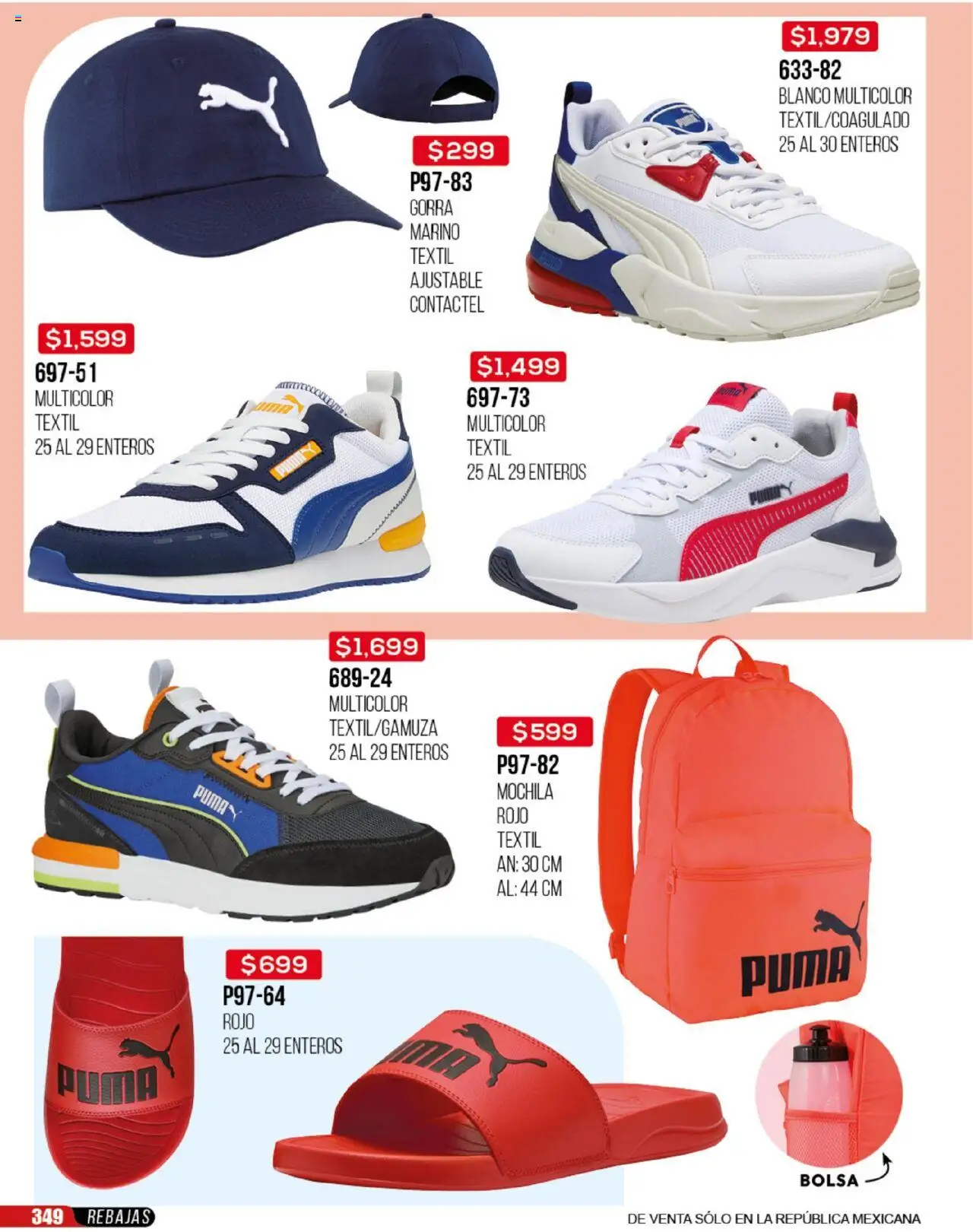 Nuevas ofertas de Cklass válidas en toda la República Mexicana desde el 30.05.2025. ¡Encuentra las mejores ofertas en Cklass catálogo Rebajas Ropa! | Página: 611 | Productos: Gorra, Bolsa, Mochila