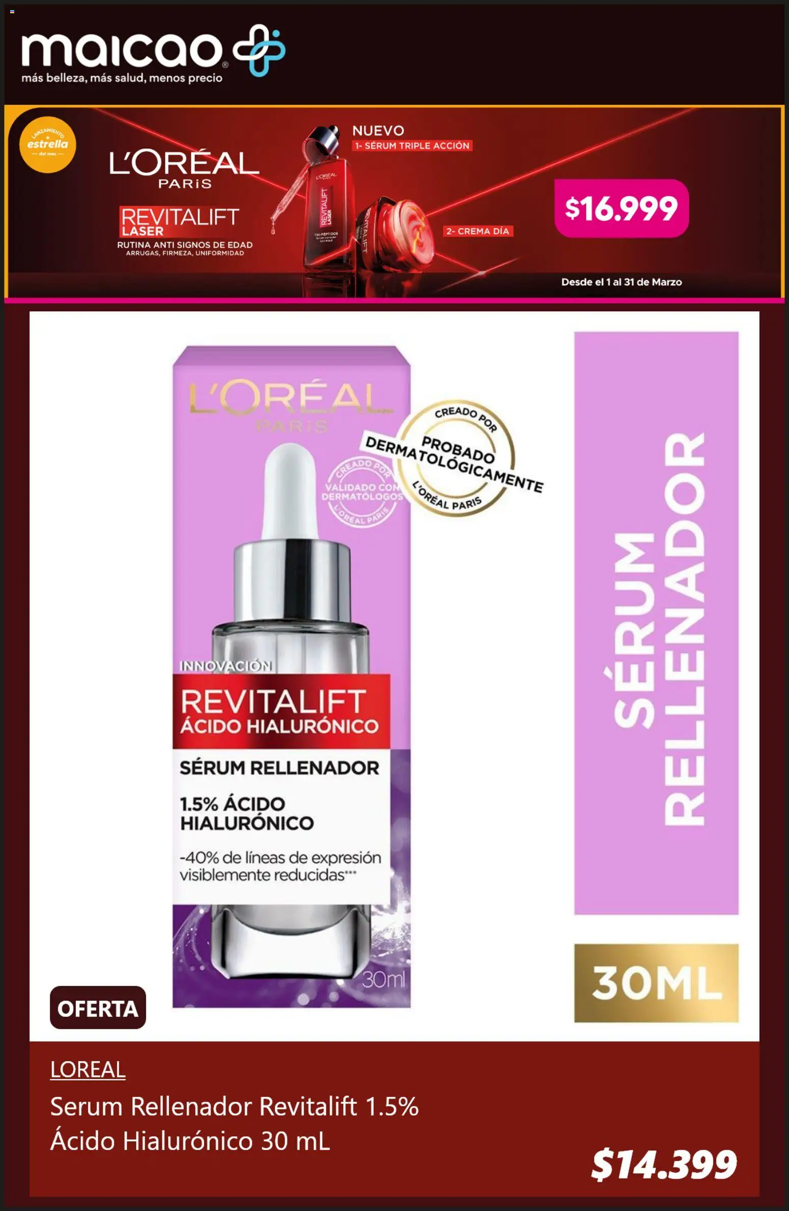 Maicao ofertas  │ válido desde el 06.03.2026 | Página: 4 | Productos: Crema, Serum