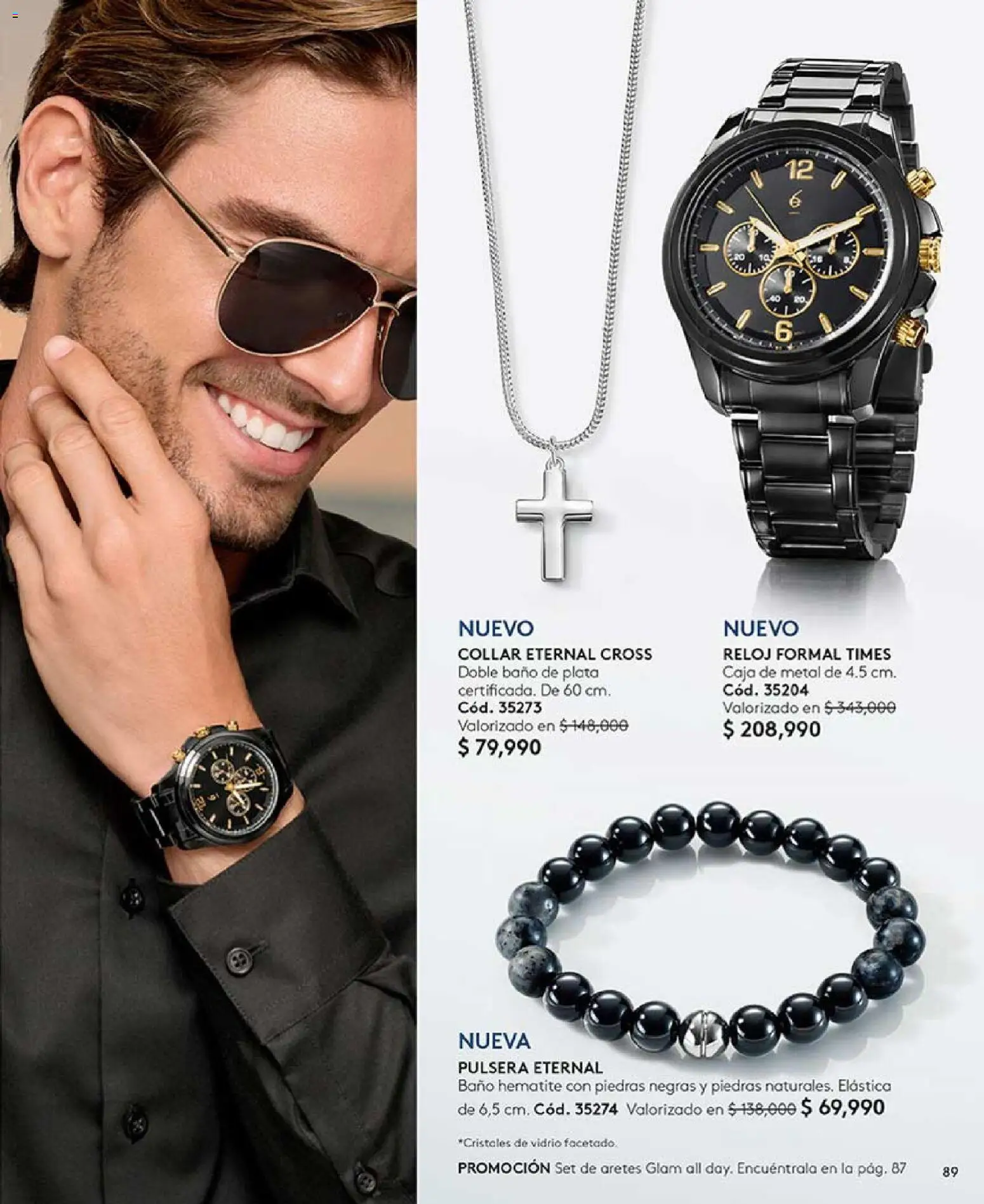 Ésika revista - valida desde el 03.11.2025 | Página: 101 | Productos: Aretes, Pulsera, Caja, Collar