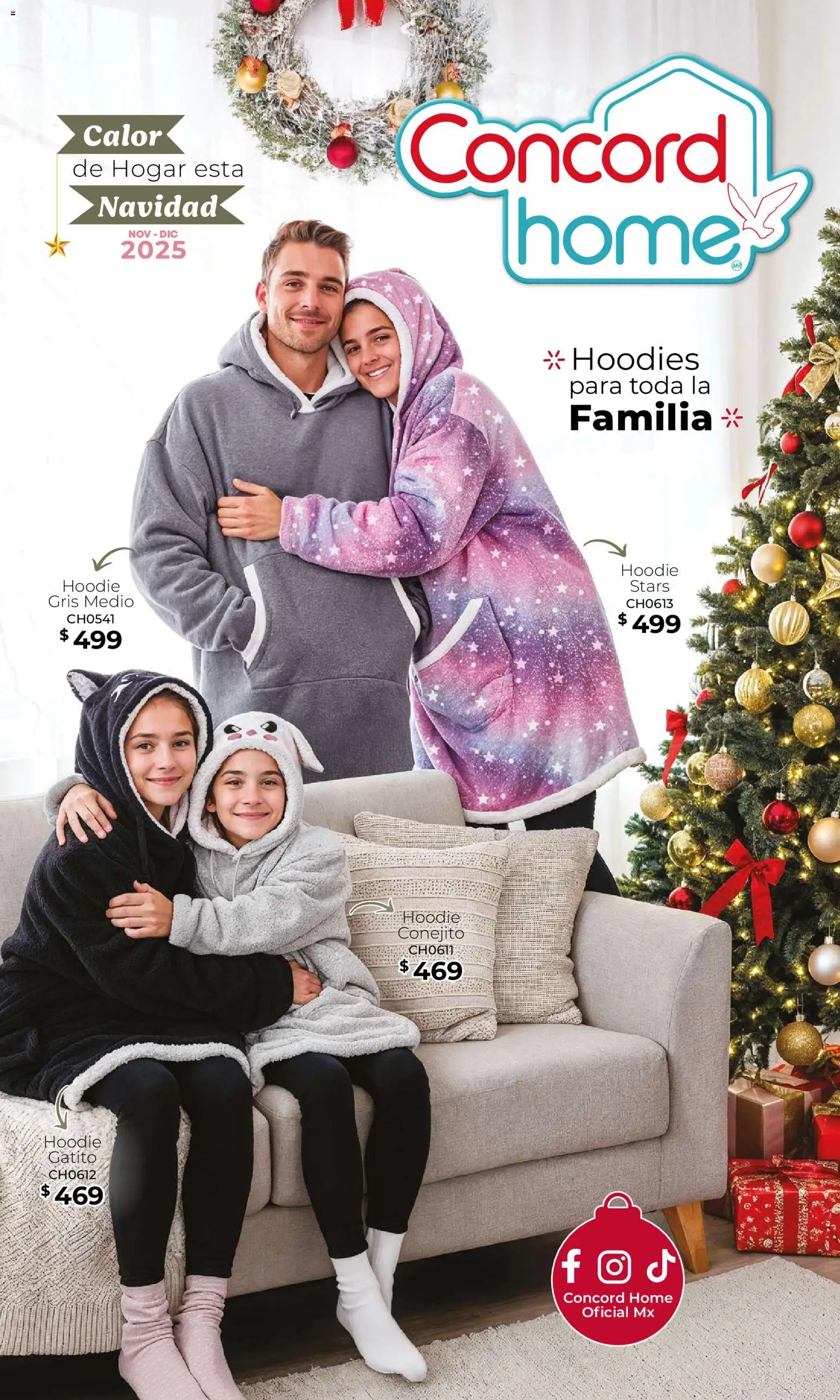 Nuevas ofertas de Colchas Concord válidas en toda la República Mexicana desde el 01.11.2025. ¡Encuentra las mejores ofertas en Colchas Concord catálogo Home! | Página: 1