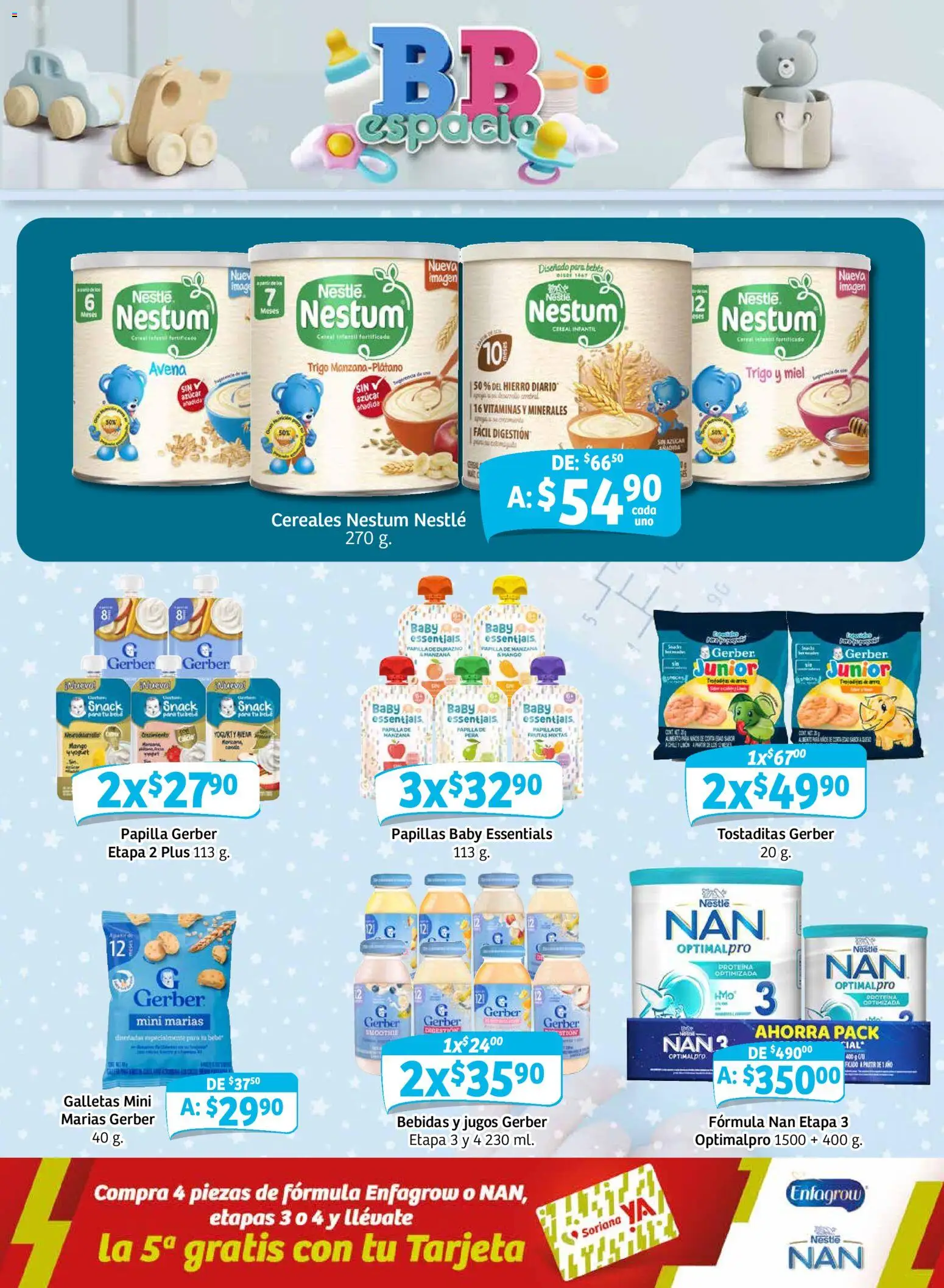 Nuevas ofertas de Soriana válidas en toda la República Mexicana desde el 30.01.2026. ¡Encuentra las mejores ofertas en Soriana - Pesito Valedor Mercado: Chih, Coah, Dur, NL, SLP, Tamps, Zac! | Página: 24 | Productos: Pera, Avena, Manzana, Vitaminas