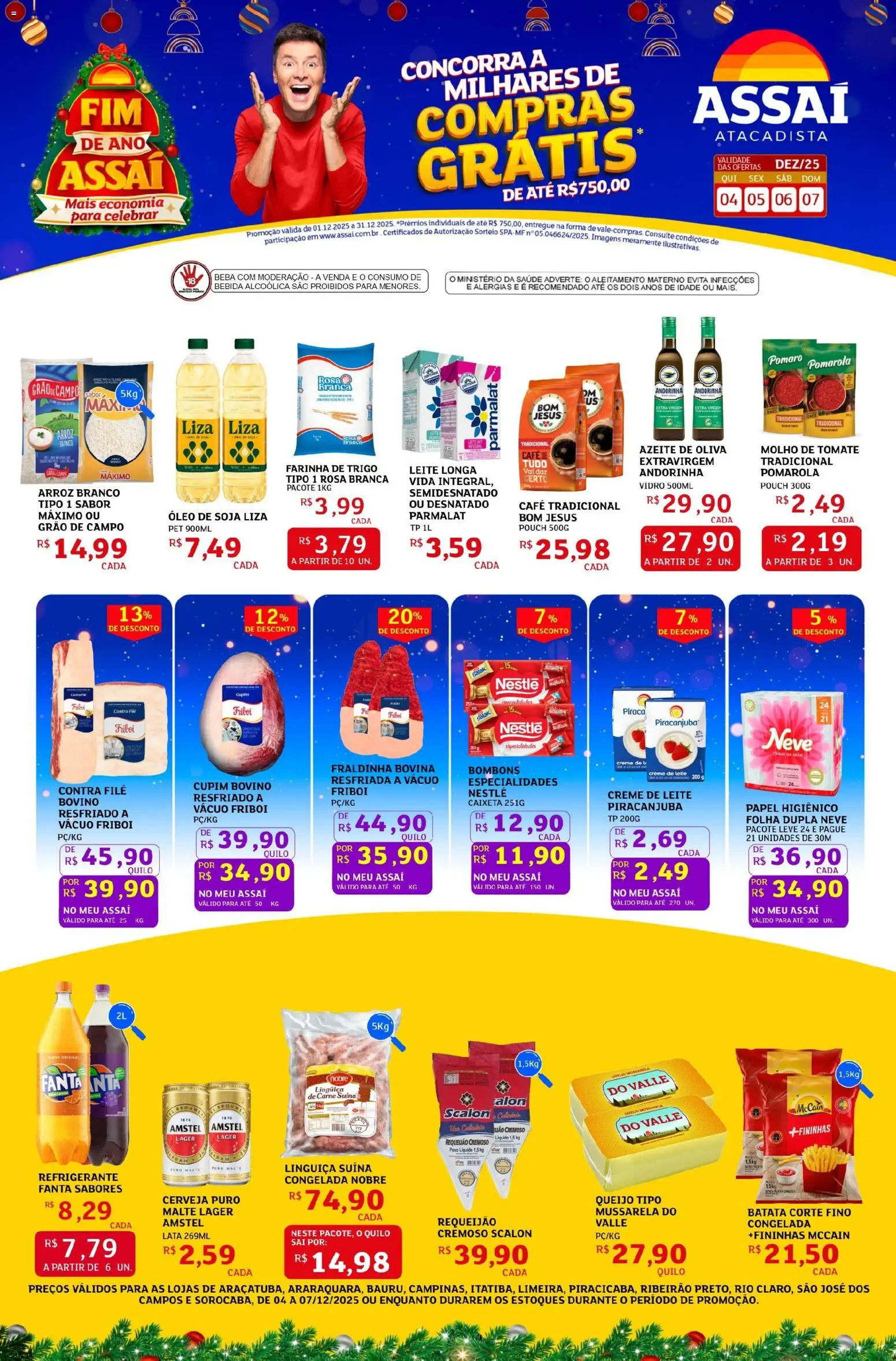 Assaí Atacadista Folheto - válido de 04.12.2025 | Página: 1