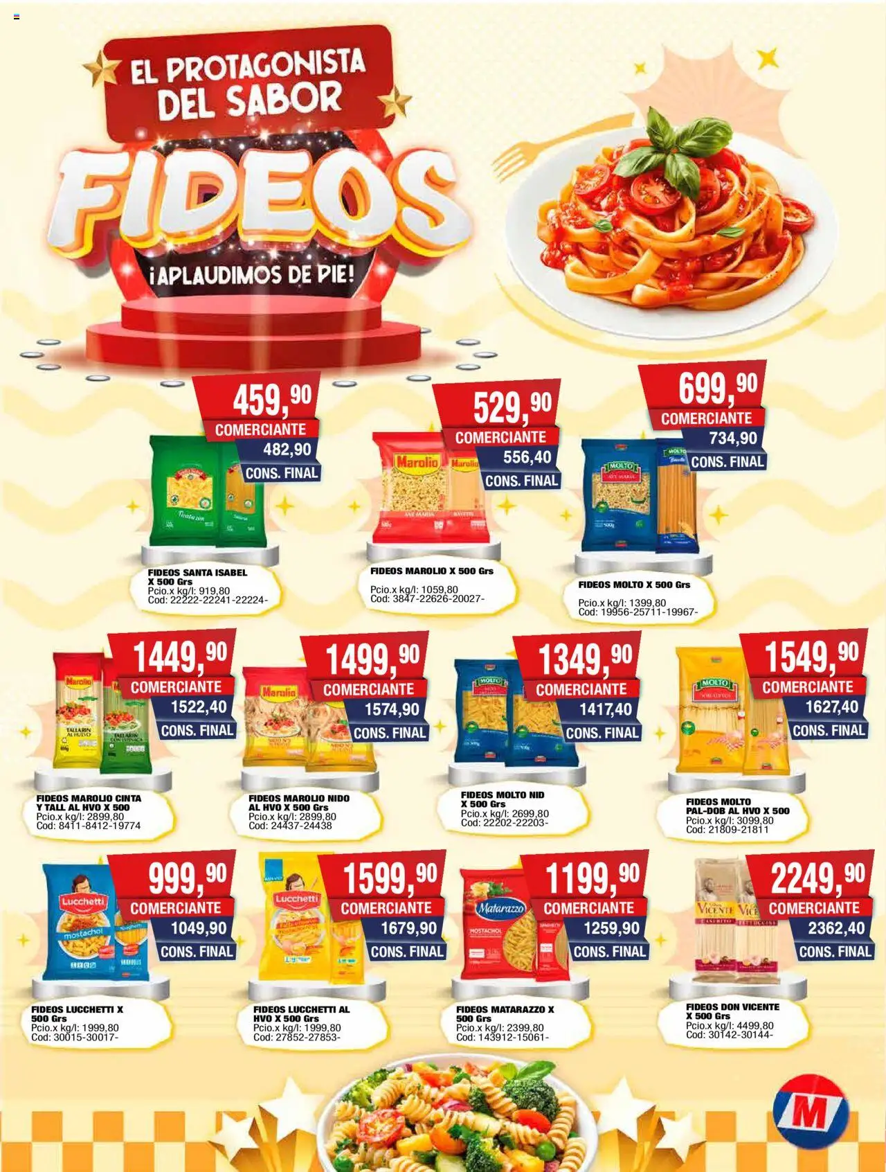 Maxiconsumo ofertas │ válido desde el 29.09.2025 | Página: 2 | Productos: Cinta, Huevos, Fideos
