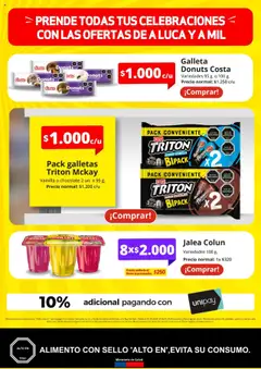 Unimarc Ofertas válido desde el 01.10.2025 | Página: 7 | Productos: Chocolate, Galletas