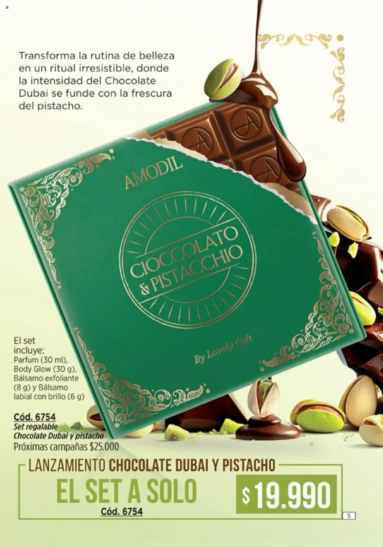 Catálogo Amodil Campaña 16 │ válido desde el 01.10.2025 | Página: 5 | Productos: Body, Brillo, Bálsamo, Chocolate