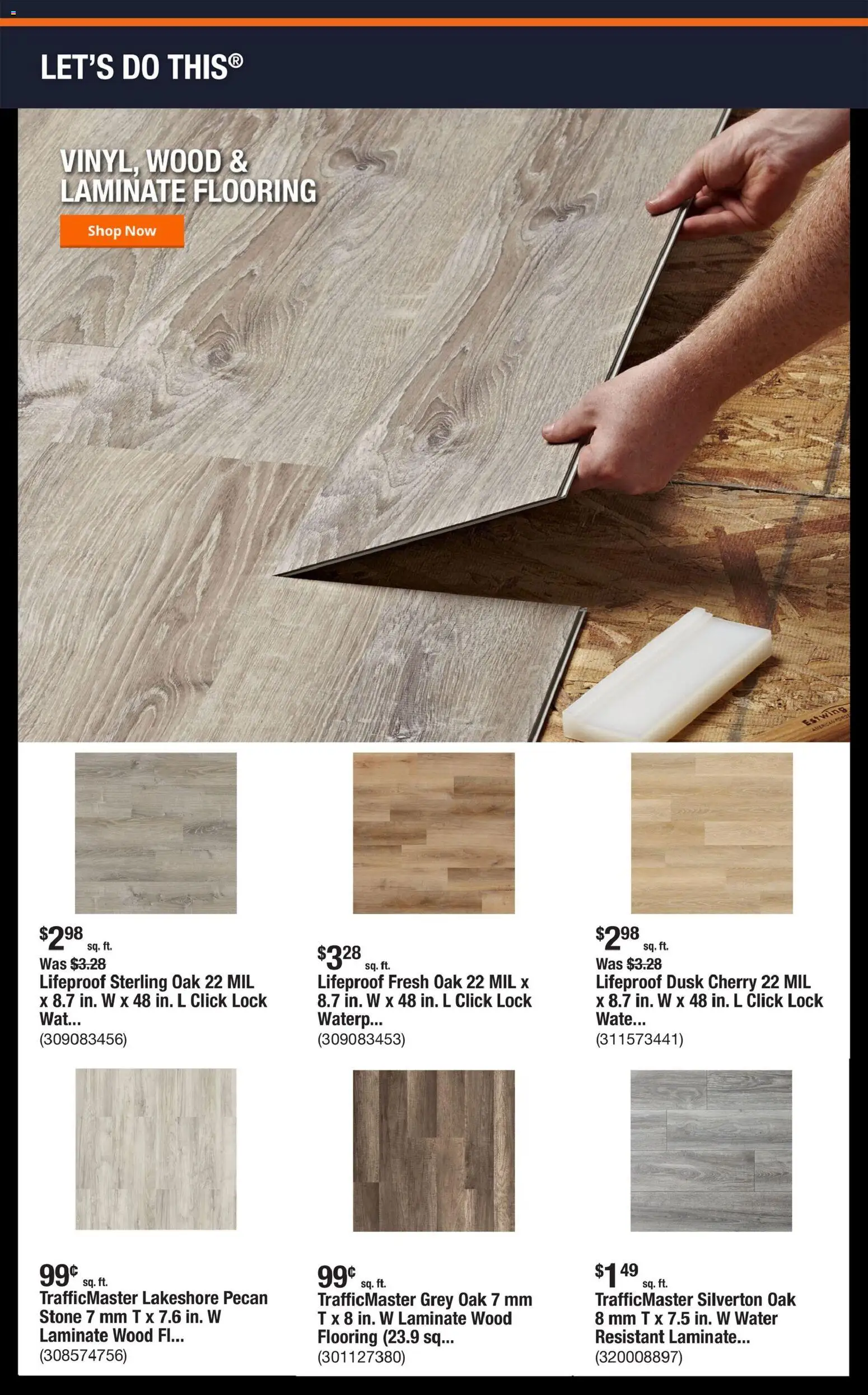 Home Depot Shop Pro Ad - CA - valid from 20.04.2026 | Page: 3 | Products: Water