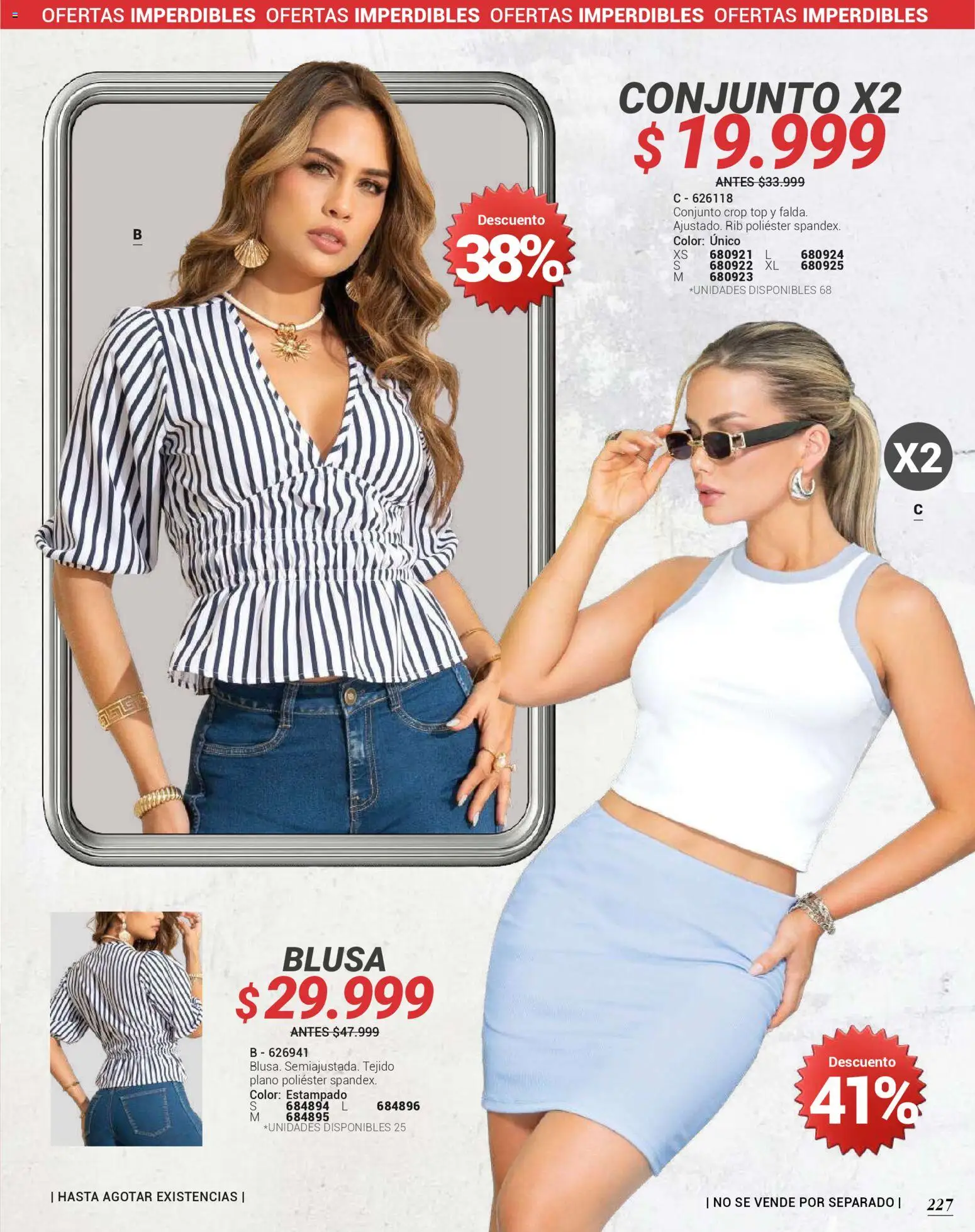 Carmel revista - valida desde el 01.04.2026 | Página: 227 | Productos: Top, Conjunto, Blusa