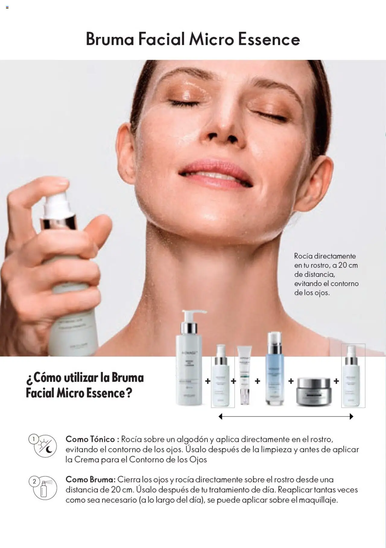 Nuevas ofertas de Oriflame válidas en toda la República Mexicana desde el 04.03.2025. ¡Encuentra las mejores ofertas en Oriflame campaña Novage 4 2025! | Página: 50 | Productos: Contorno, Bruma, Algodón, Sobre