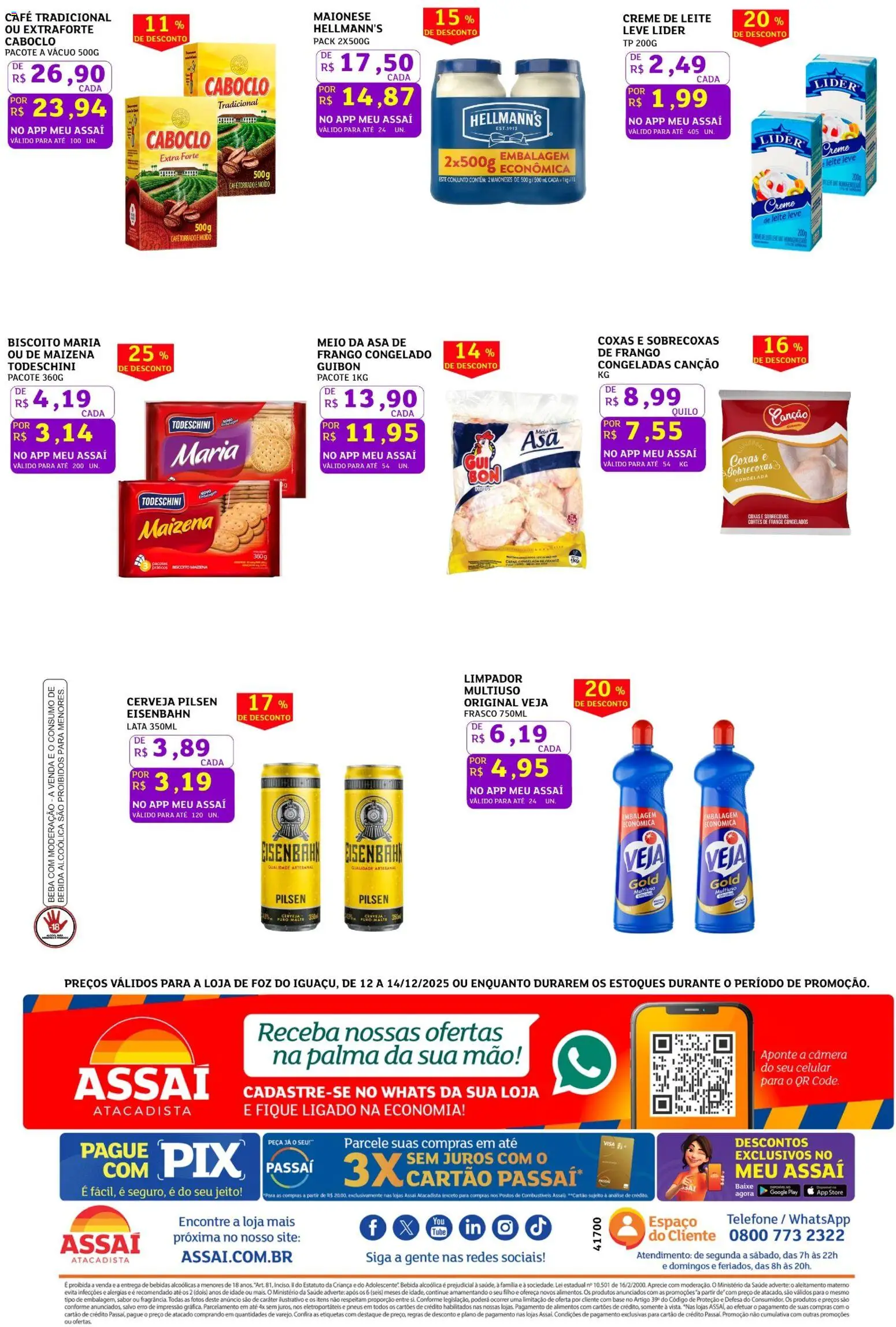 Assaí Atacadista Folheto - válido de 12.12.2025 | Página: 2